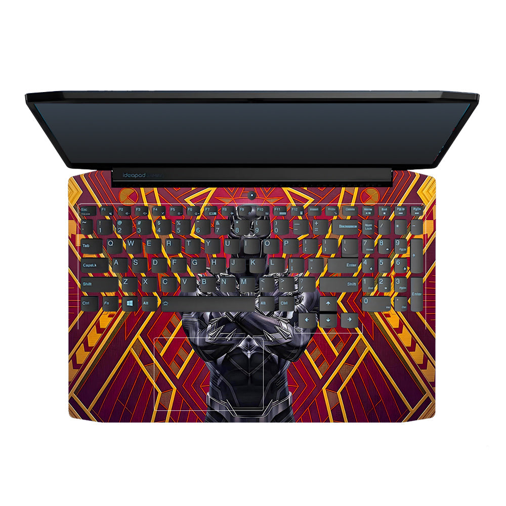 Wakanda Royal Power Lenovo IdeaPad Gaming 3 15ARH05 and 15IMH05 3D Laptop Skin