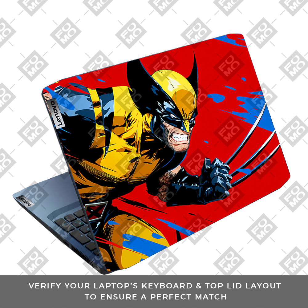 Adamantium Rage Lenovo IdeaPad Gaming 3 15ARH05 and 15IMH05 Laptop Skin