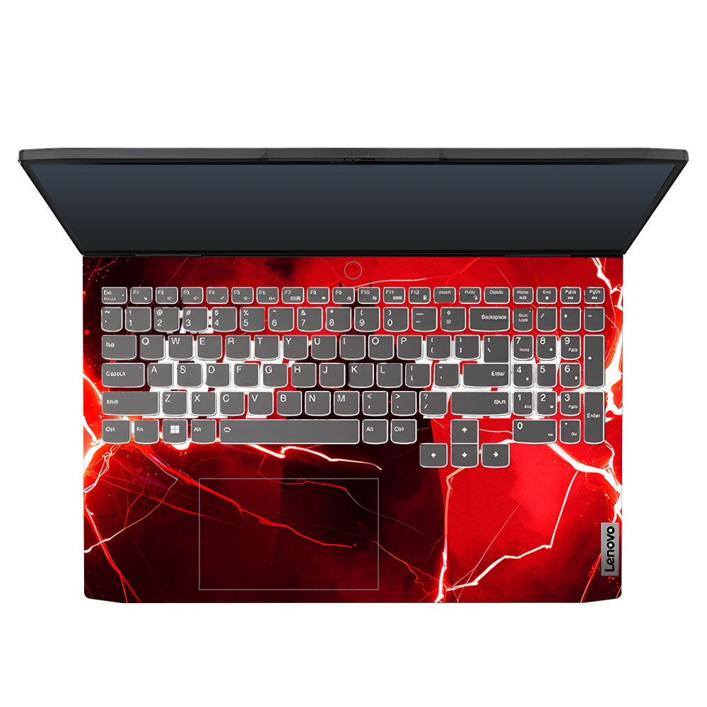 Red Dark Vigilante Lenovo IdeaPad Gaming 3 15ARH7 and 15IAH7 3D Laptop Skin