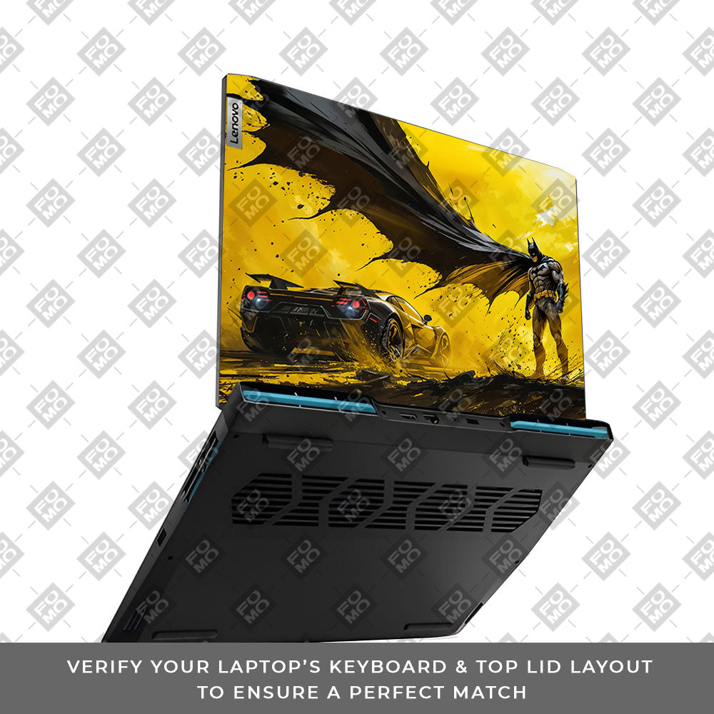 Dark Knight Velocity Lenovo IdeaPad Gaming 3 15ARH7 and 15IAH7 Laptop Skin