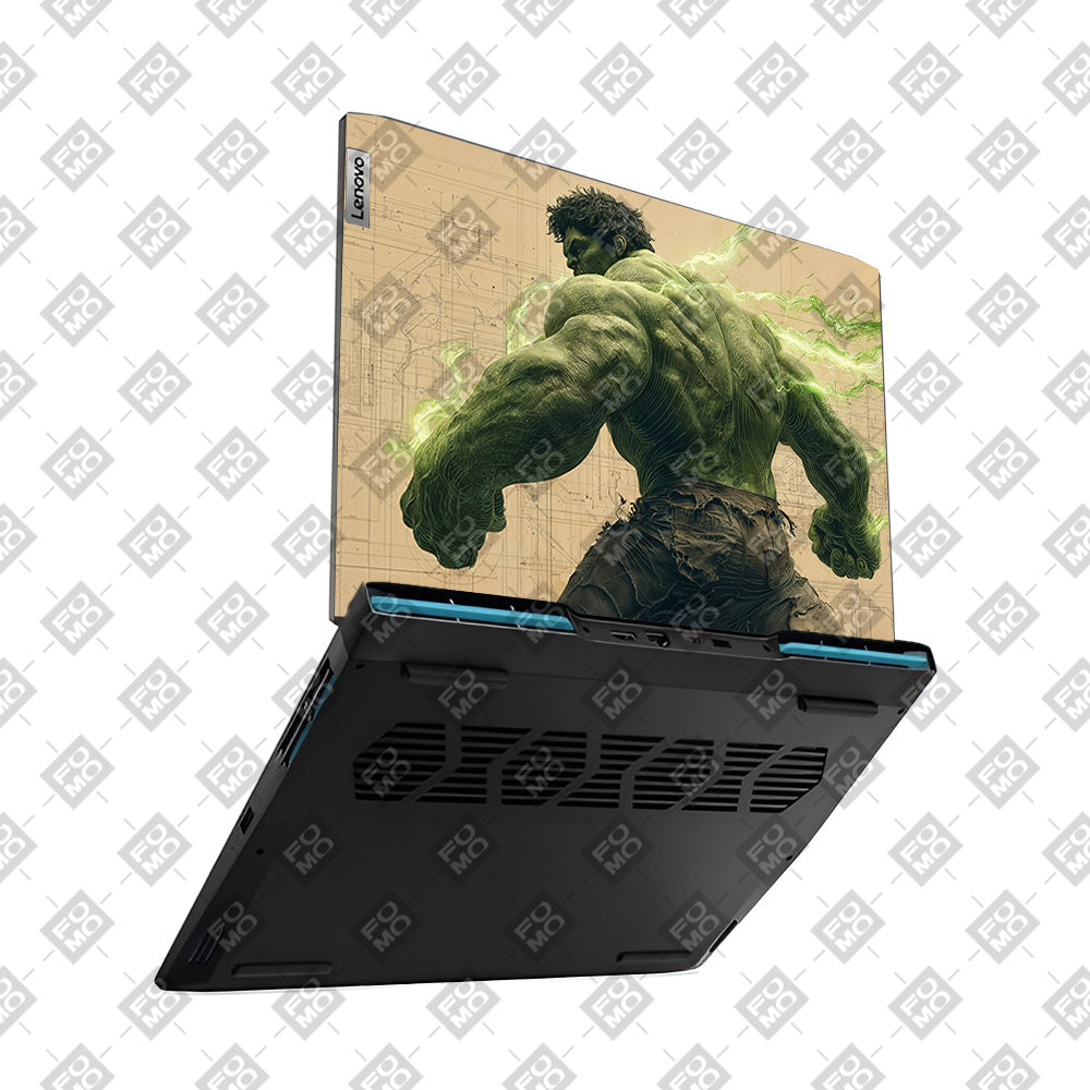 Hulk Unleashed Lenovo IdeaPad Gaming 3 15ARH7 and 15IAH7 Laptop Skin