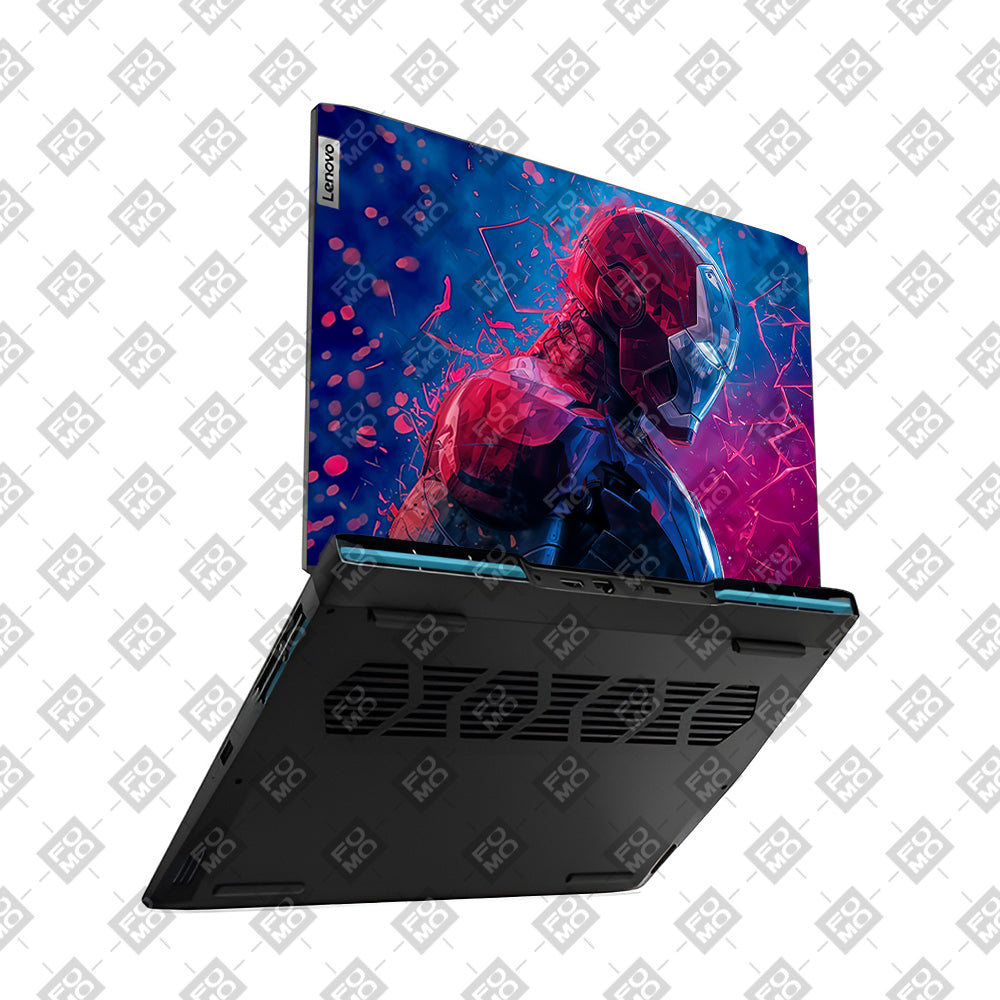 Iron Man Neon Tech Lenovo IdeaPad Gaming 3 15ARH7 and 15IAH7 Laptop Skin