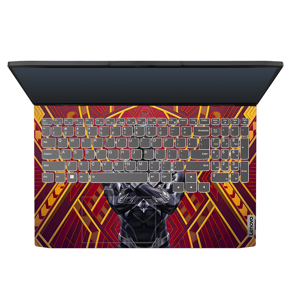 Wakanda Royal Power Lenovo IdeaPad Gaming 3 15ARH7 and 15IAH7 3D Laptop Skin
