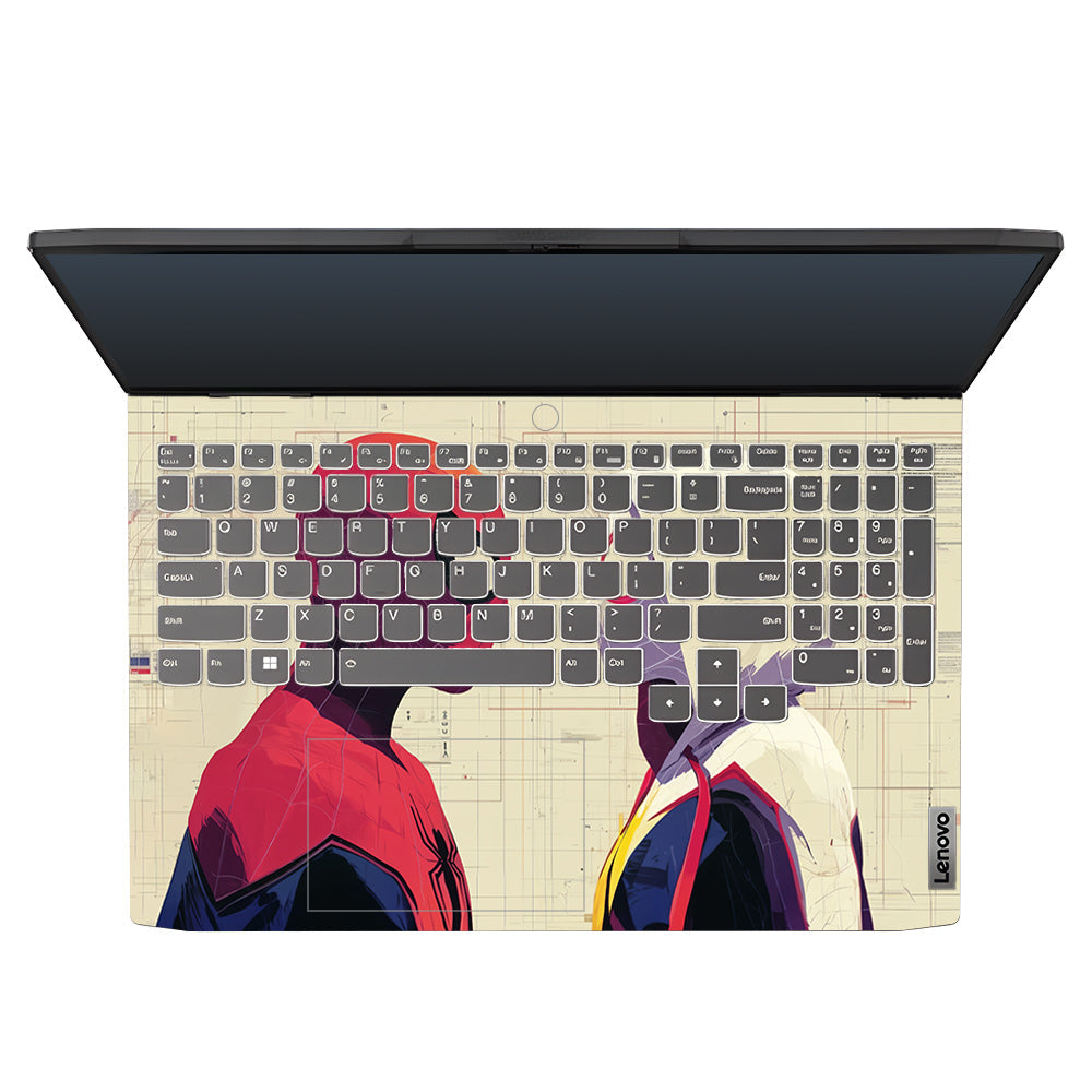 Spider Man X Spider Gwen Lenovo IdeaPad Gaming 3 15ARH7 and 15IAH7 Laptop Skin