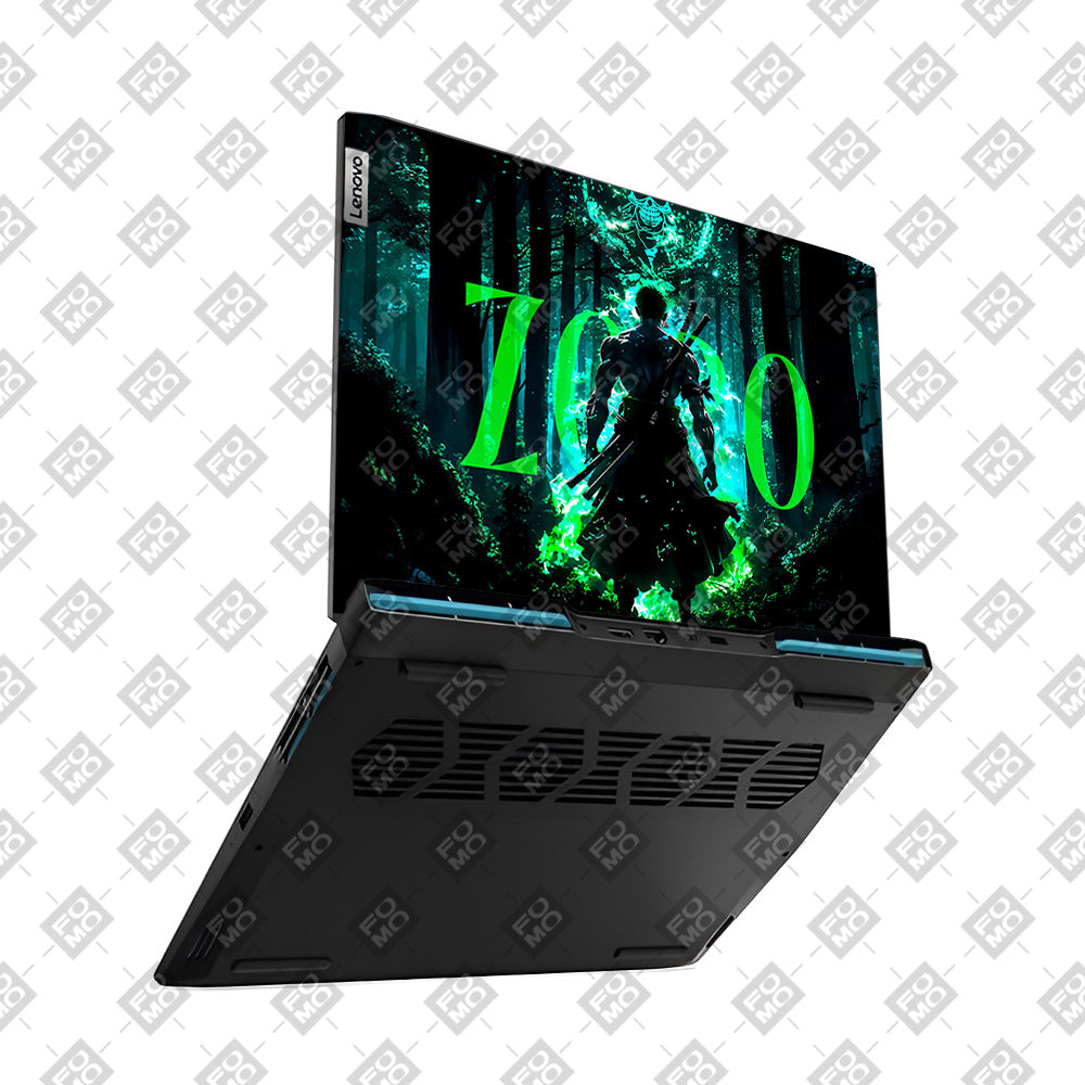 Zoro Green Aura Lenovo IdeaPad Gaming 3 15ARH7 and 15IAH7 Laptop Skin