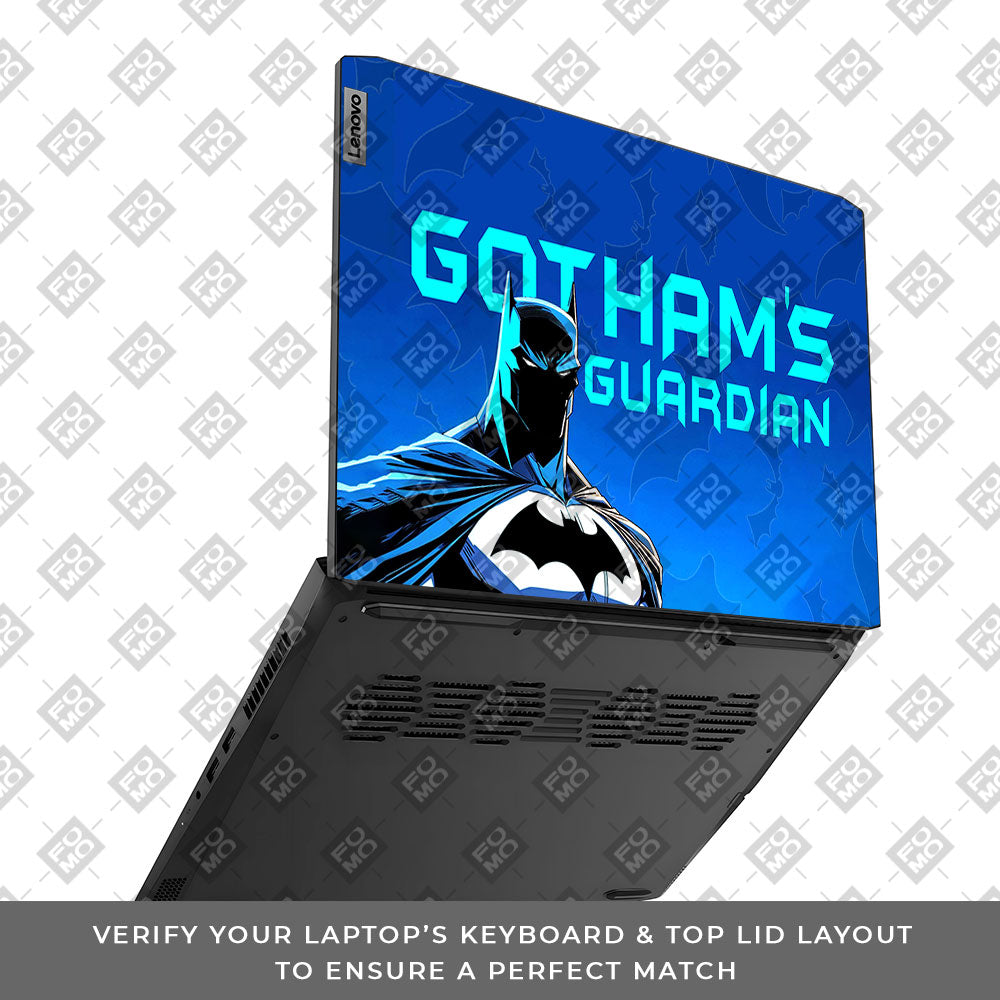 Gotham's Guardian Batman Lenovo IdeaPad Gaming 3 15ACH6 and 15IHU6 Laptop Skin