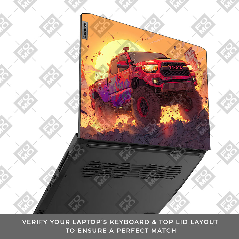 Toyota Off Road Beast Lenovo IdeaPad Gaming 3 15ACH6 and 15IHU6 Laptop Skin