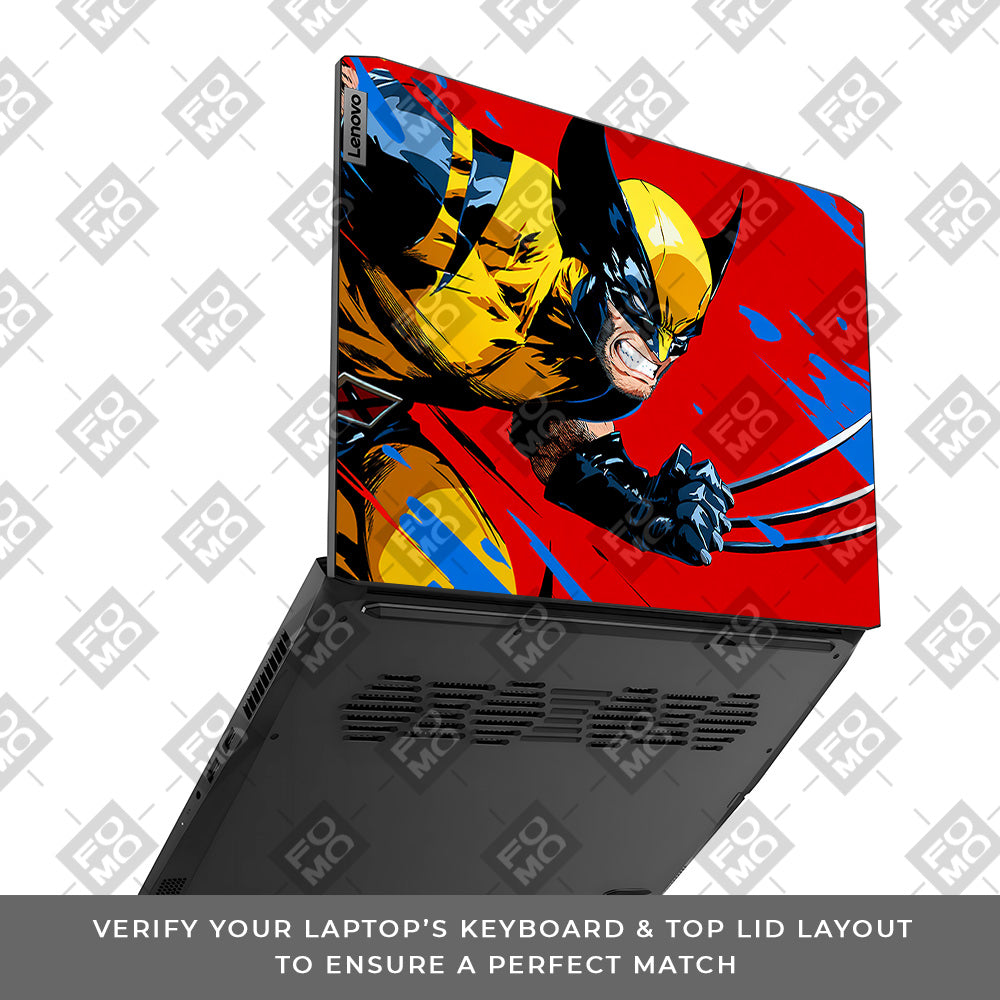 Adamantium Rage Lenovo IdeaPad Gaming 3 15ACH6 and 15IHU6 Laptop Skin