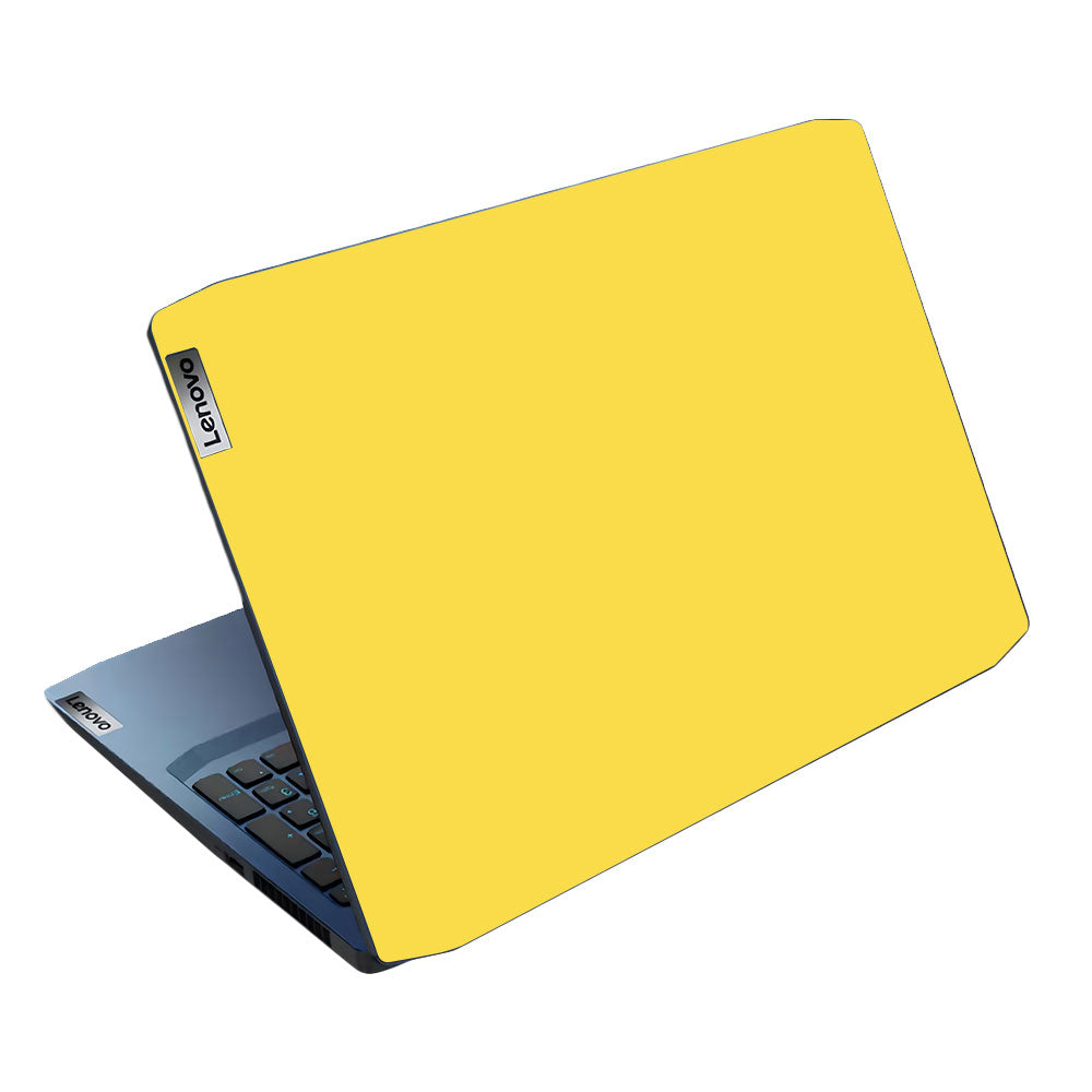 Textured Yellow Lenovo IdeaPad Gaming 3 15ARH05 and 15IMH05 Laptop Skin