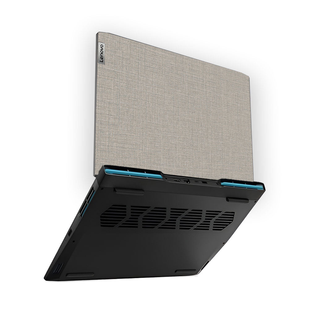 Textured Fabric Grey Lenovo IdeaPad Gaming 3 15ARH7 and 15IAH7 Laptop Skin