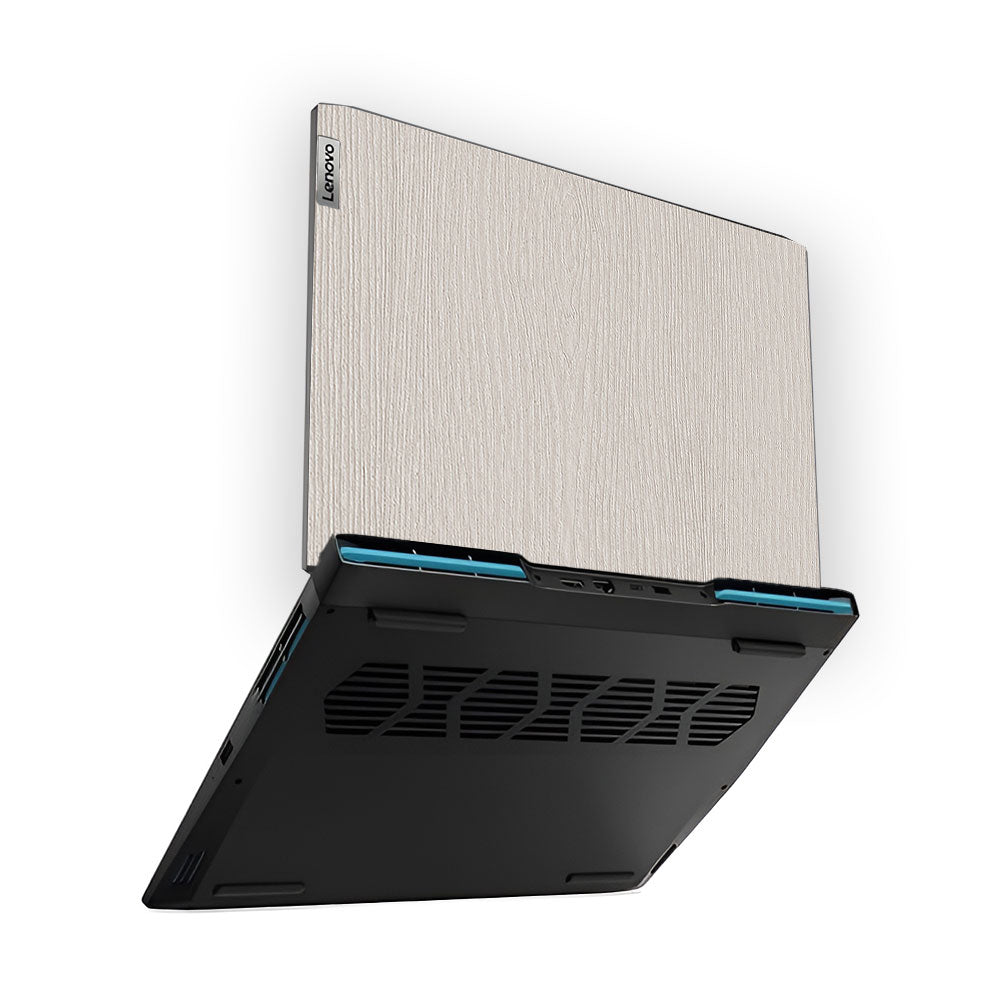 Textured White Wood Lenovo IdeaPad Gaming 3 15ARH7 and 15IAH7 Laptop Skin