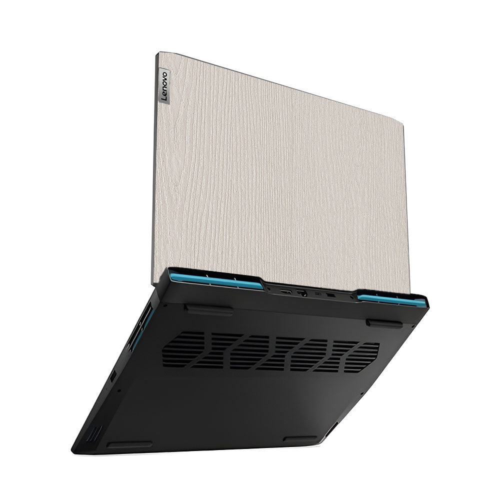 Textured White Wood Lenovo IdeaPad Gaming 3 15ARH7 and 15IAH7 Laptop Skin