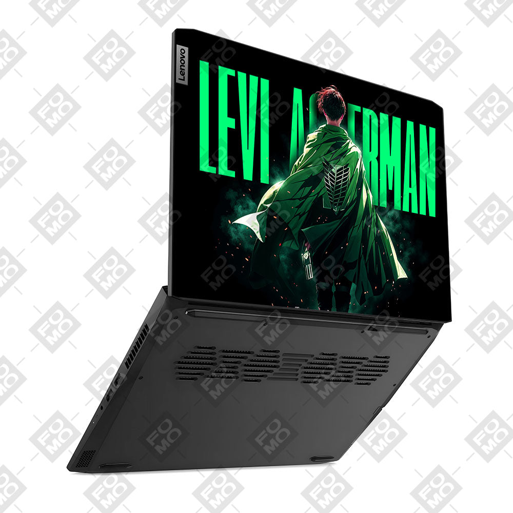Levi Ackerman Stance Lenovo IdeaPad Gaming 3 15ACH6 and 15IHU6 Laptop Skin