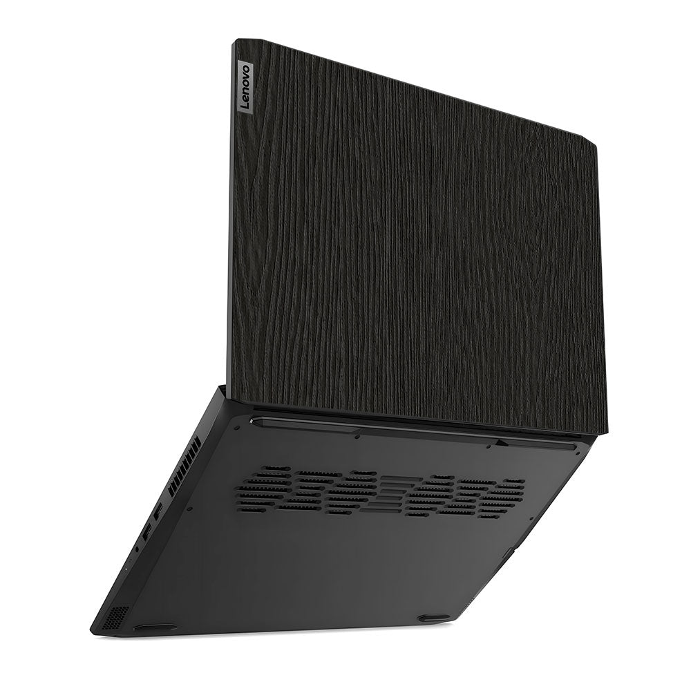 Textured Black Wood Lenovo IdeaPad Gaming 3 15ACH6 and 15IHU6 Laptop Skin