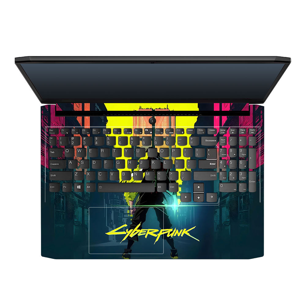 Cyberpunk Uprising Lenovo IdeaPad Gaming 3 15ACH6 and 15IHU6 Laptop Skin