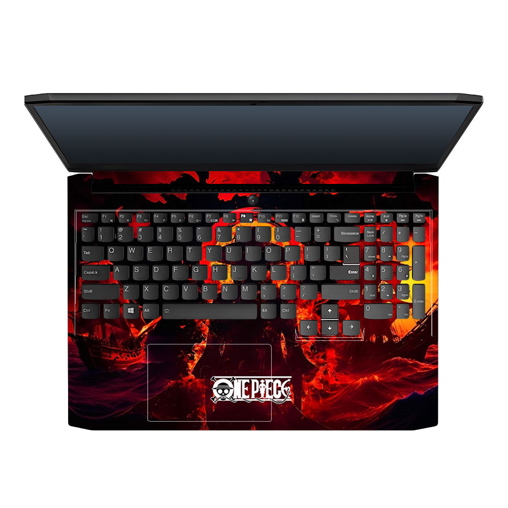 Luffy's Burning Tide Lenovo IdeaPad Gaming 3 15ACH6 and 15IHU6 Laptop Skin
