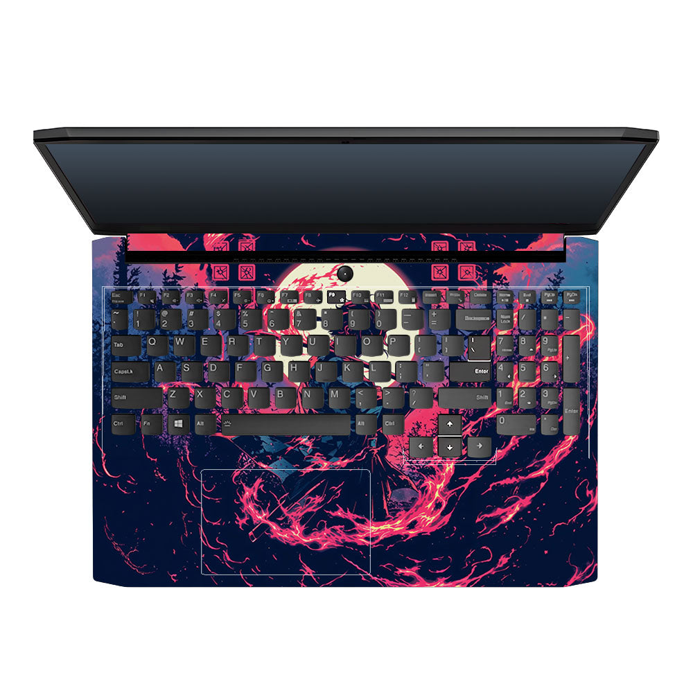 Tanjiro's Flame of Ember Lenovo IdeaPad Gaming 3 15ACH6 and 15IHU6 Laptop Skin