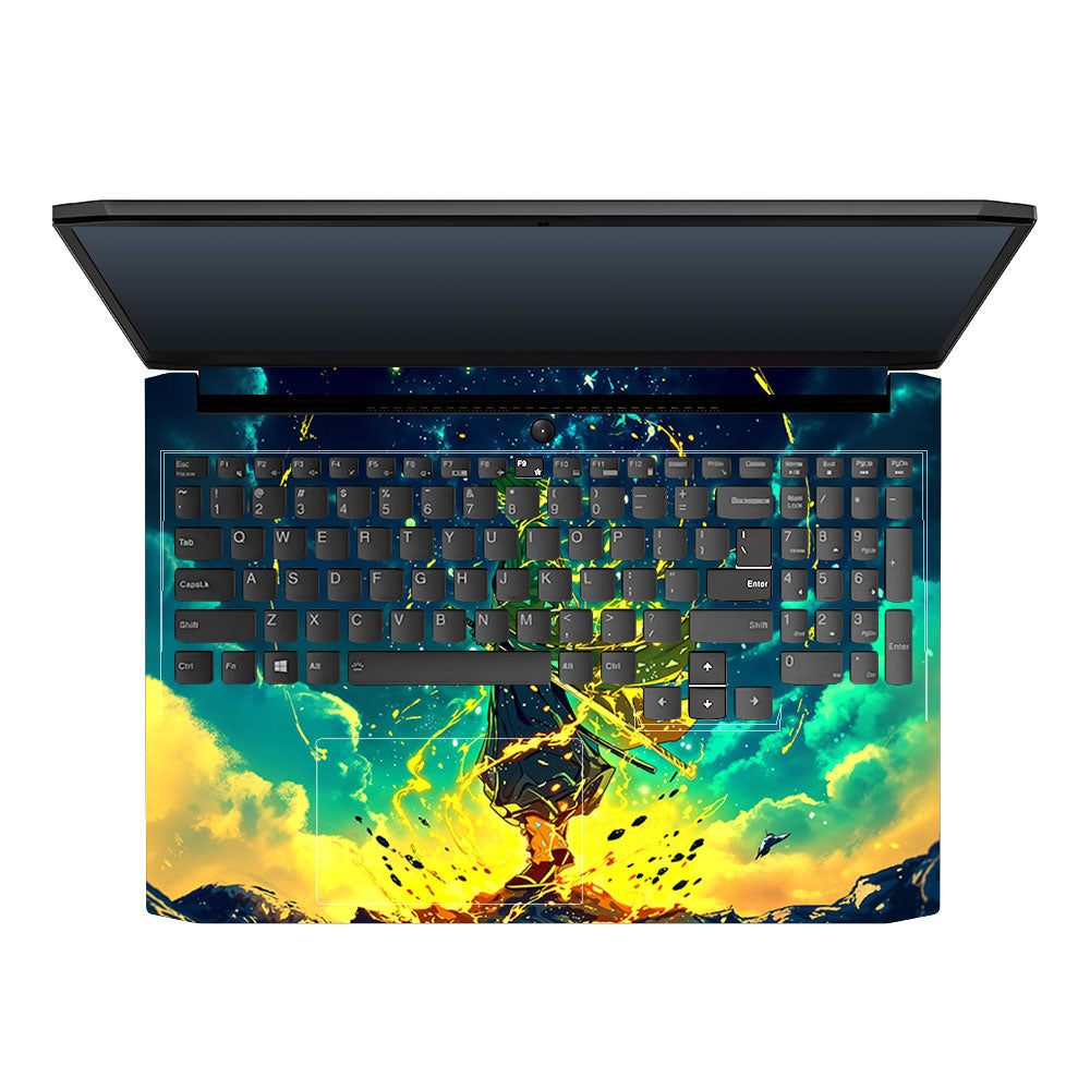 Zenitsu Thunder God Lenovo IdeaPad Gaming 3 15ACH6 and 15IHU6 Laptop Skin