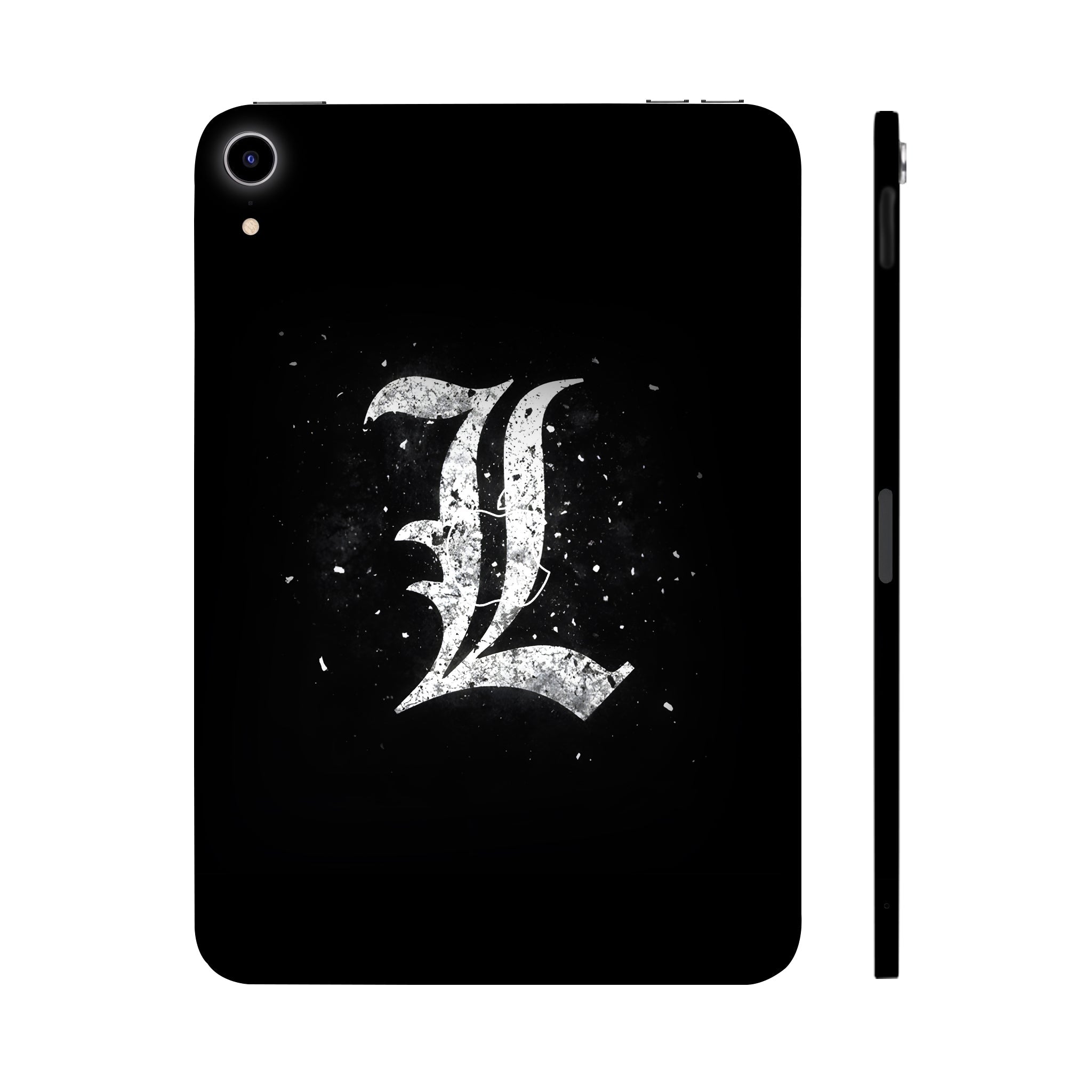 Apple iPad Mini 6th Gen 2021 L from Death Note Anime Tablet Skins