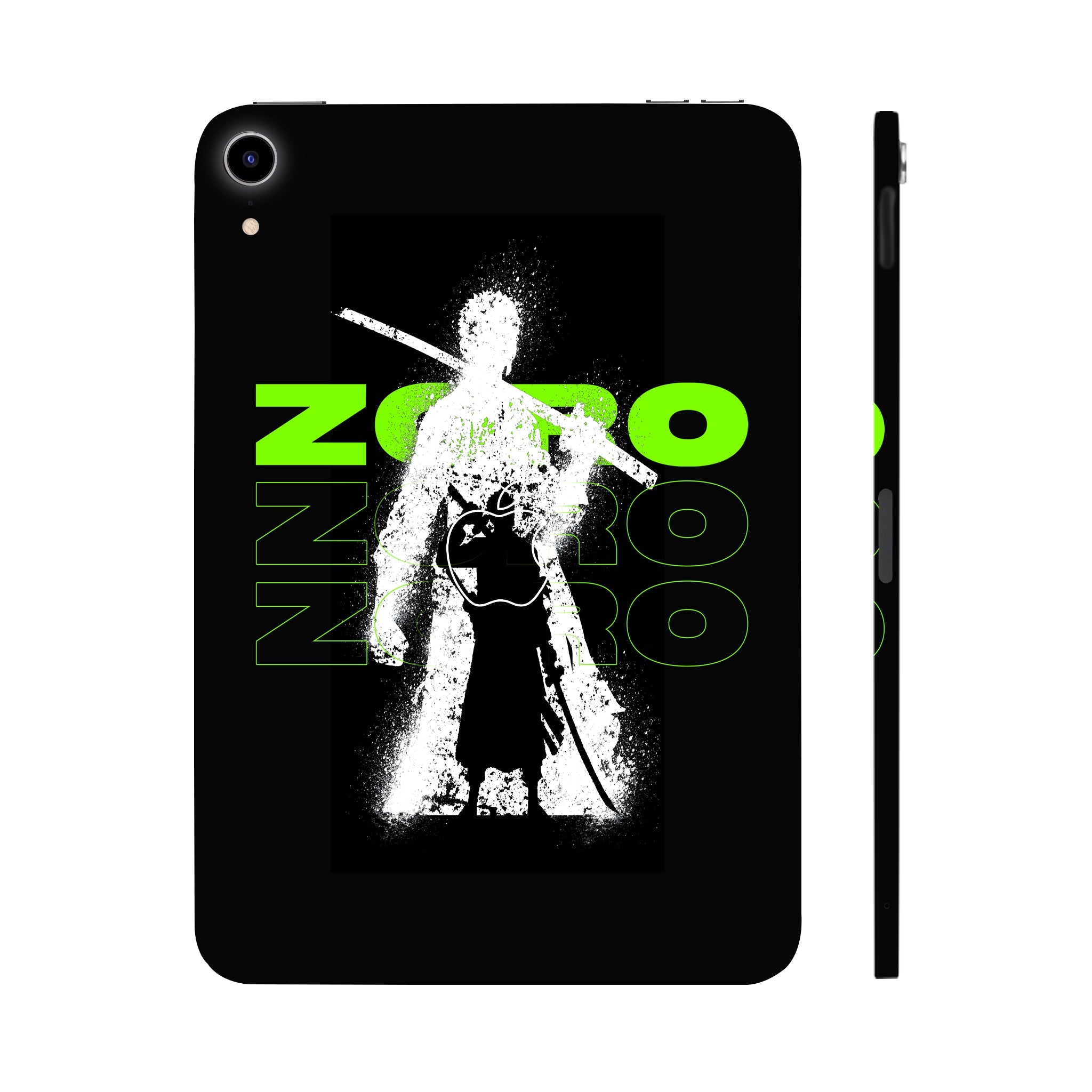 Apple iPad Mini 6th Gen 2021 Zoro in Green Anime Tablet Skins