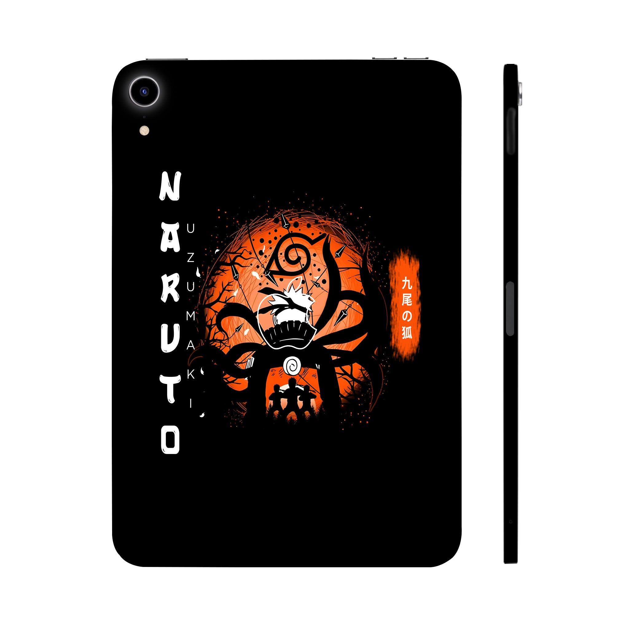 Apple iPad Mini 6th Gen 2021 Kyuubi No Kitsune Naruto Uzumaki Anime Tablet Skins