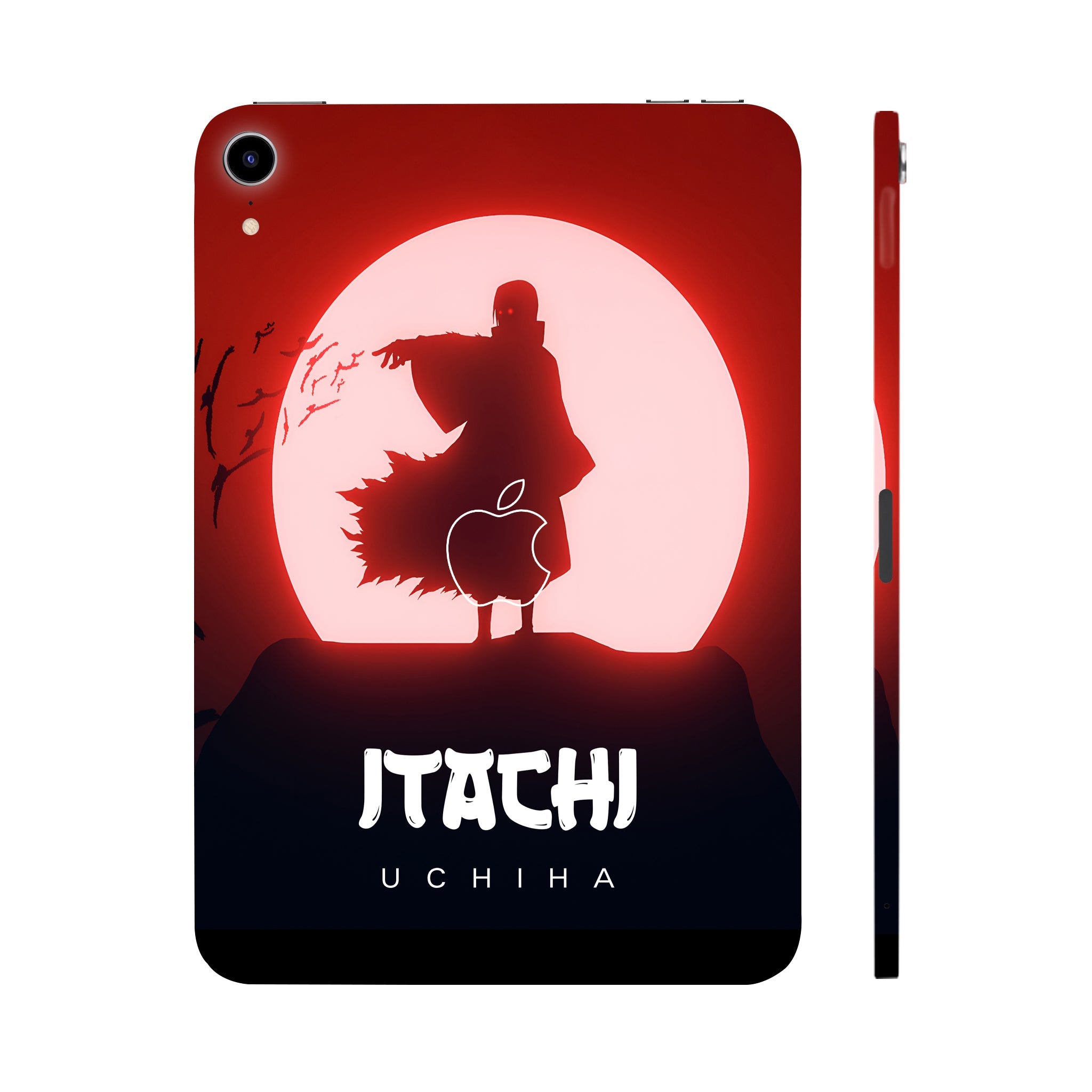 Apple iPad Mini 6th Gen 2021 Itachi Uchiha Under Red Moon Anime Tablet Skins