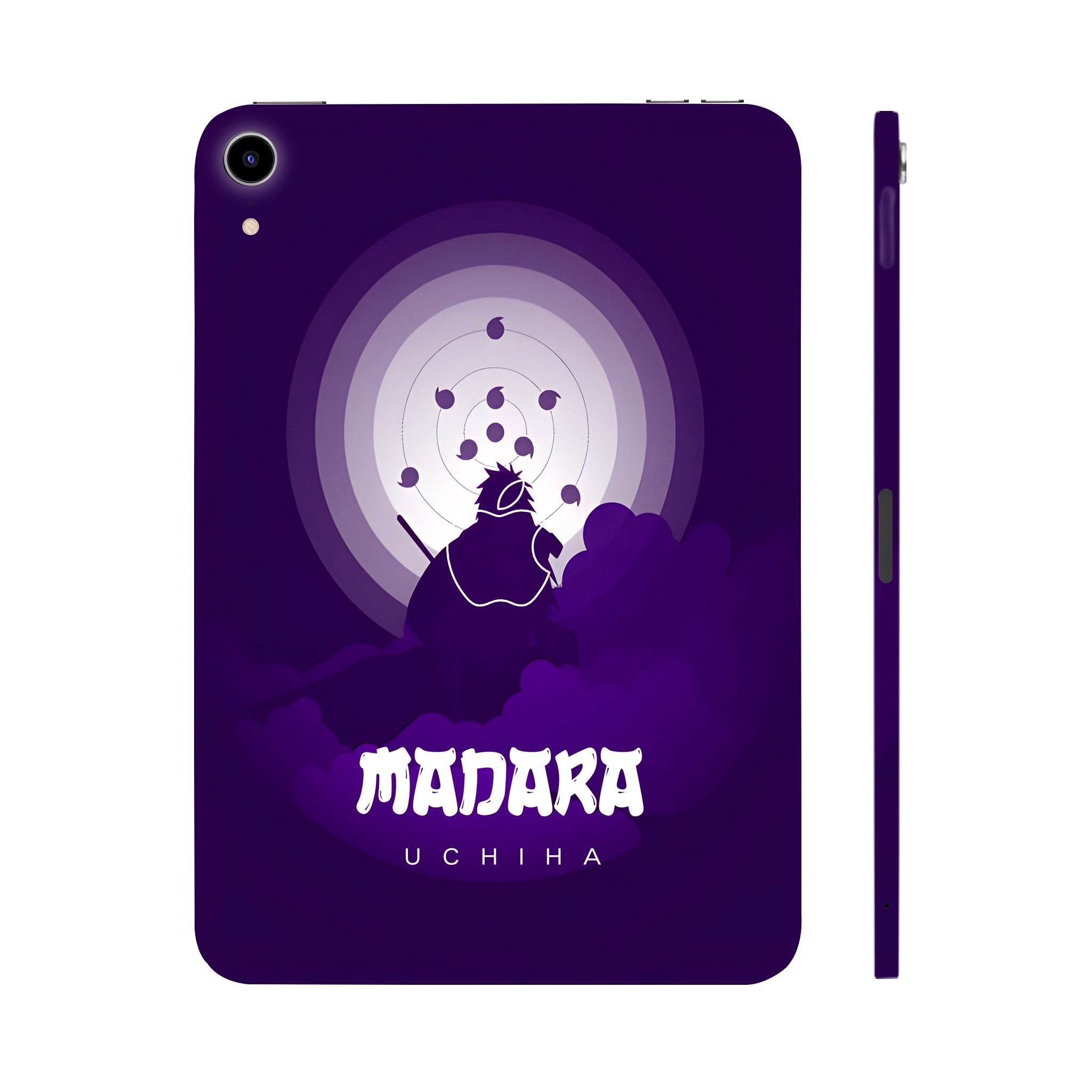 Apple iPad Mini 6th Gen 2021 Uchiha Madara in Violet Silhouette Anime Tablet Skins