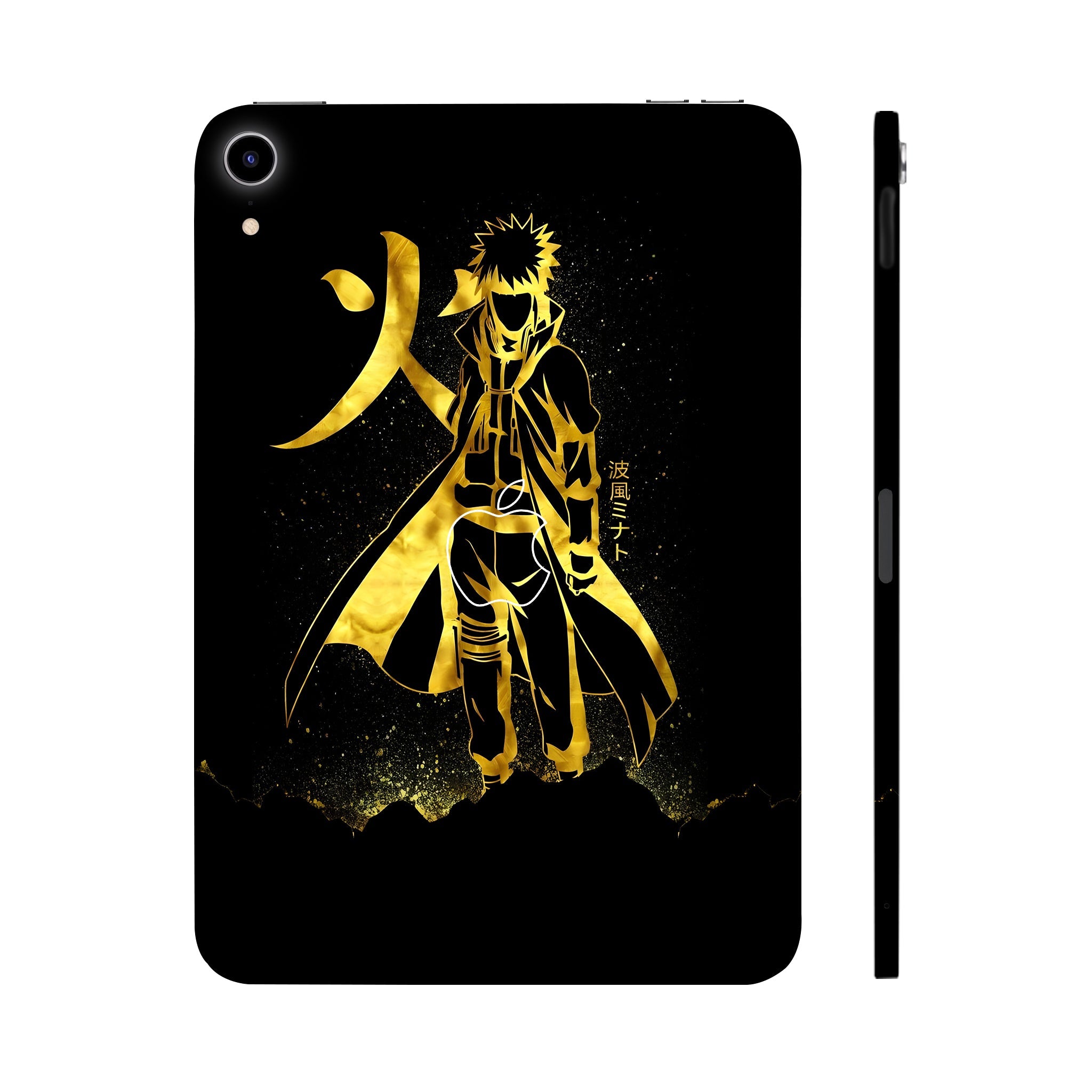 Apple iPad Mini 6th Gen 2021 Namikaze Minato in Golden Splendor Anime Tablet Skins