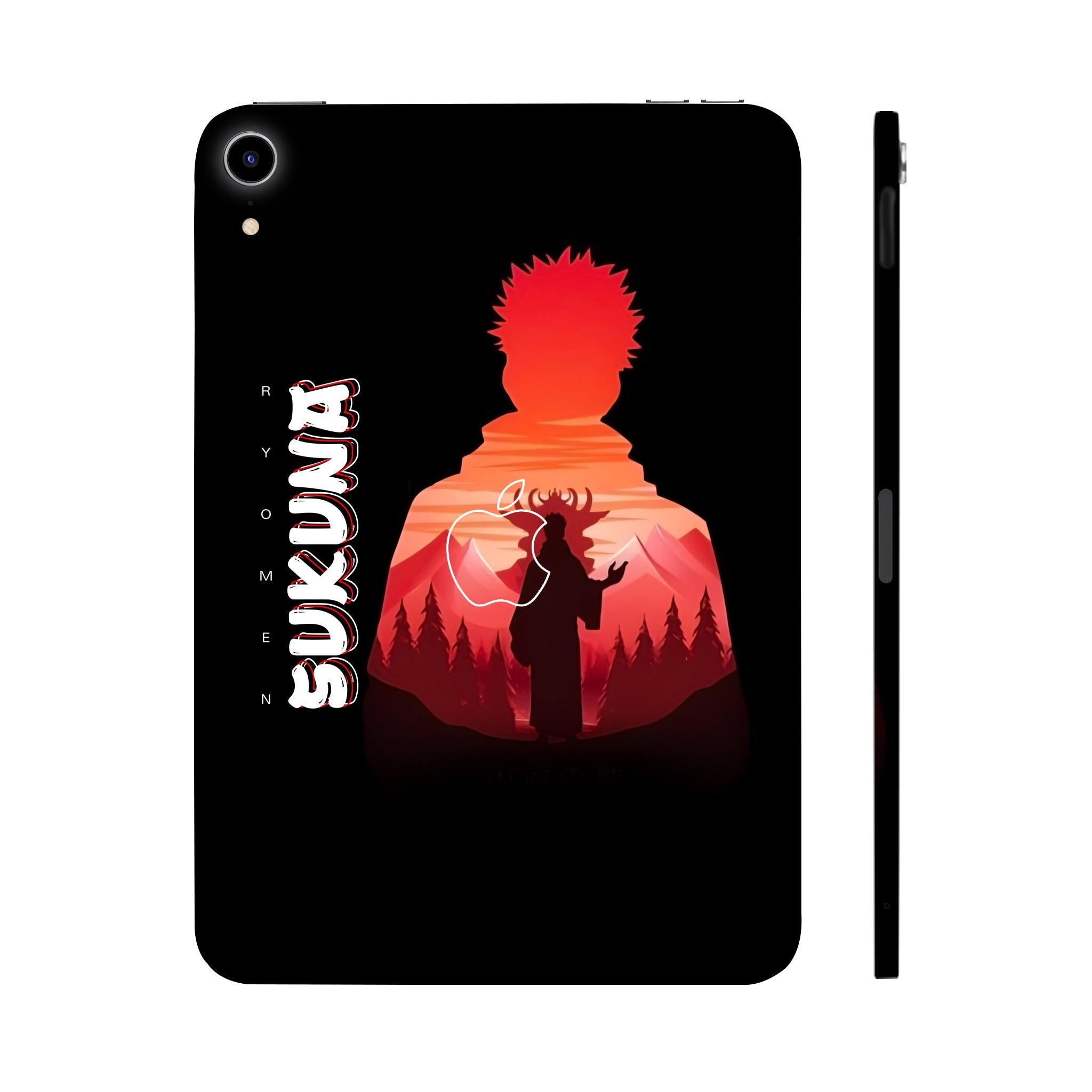 Apple iPad Mini 6th Gen 2021 Ryomen Sukuna Silhouette Anime Tablet Skins