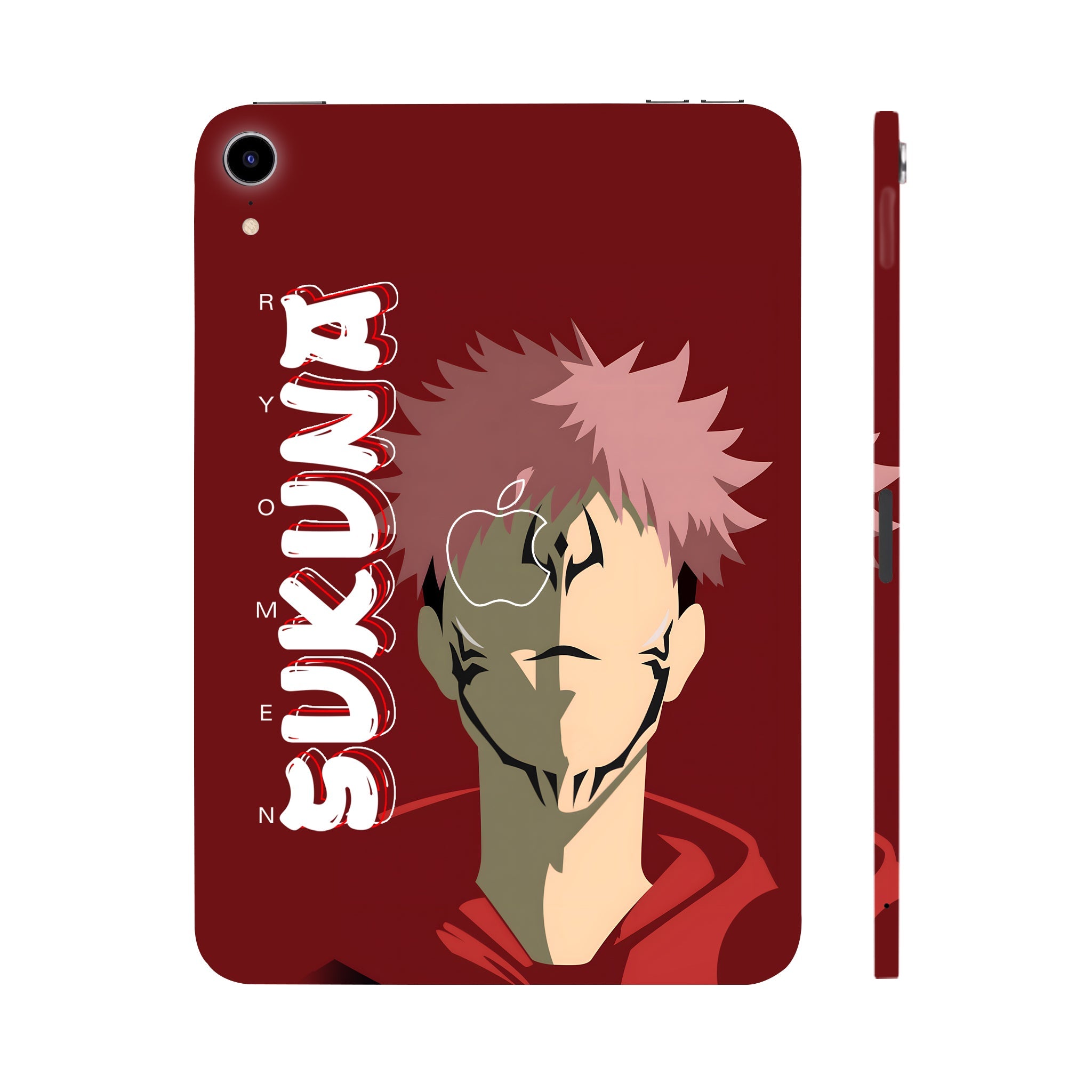 Apple iPad Mini 6th Gen 2021 Ryomen Sukuna Minimalist Anime Tablet Skins