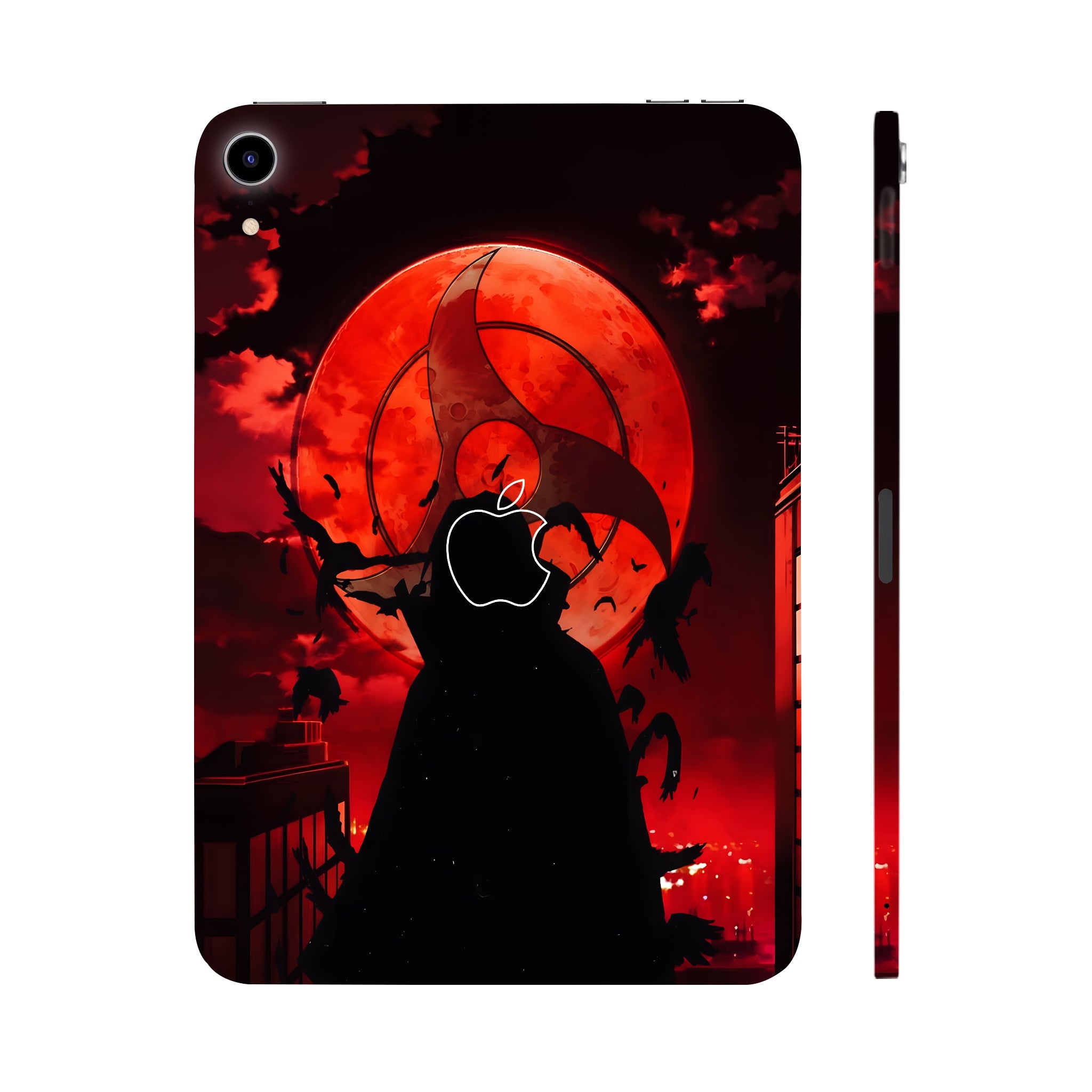 Apple iPad Mini 6th Gen 2021 Shadow of Itachi The Mangekyou Anime Tablet Skins