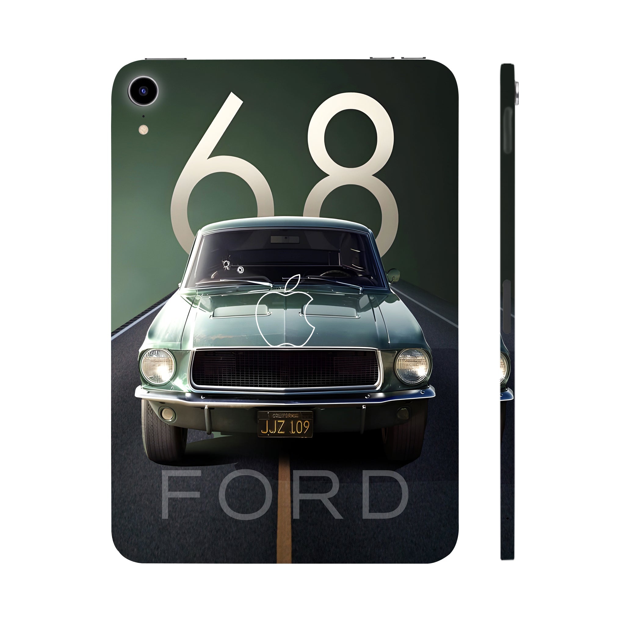 Apple iPad Mini 6th Gen 2021 1968 Bullit Mustang Cars & Bikes Tablet Skins