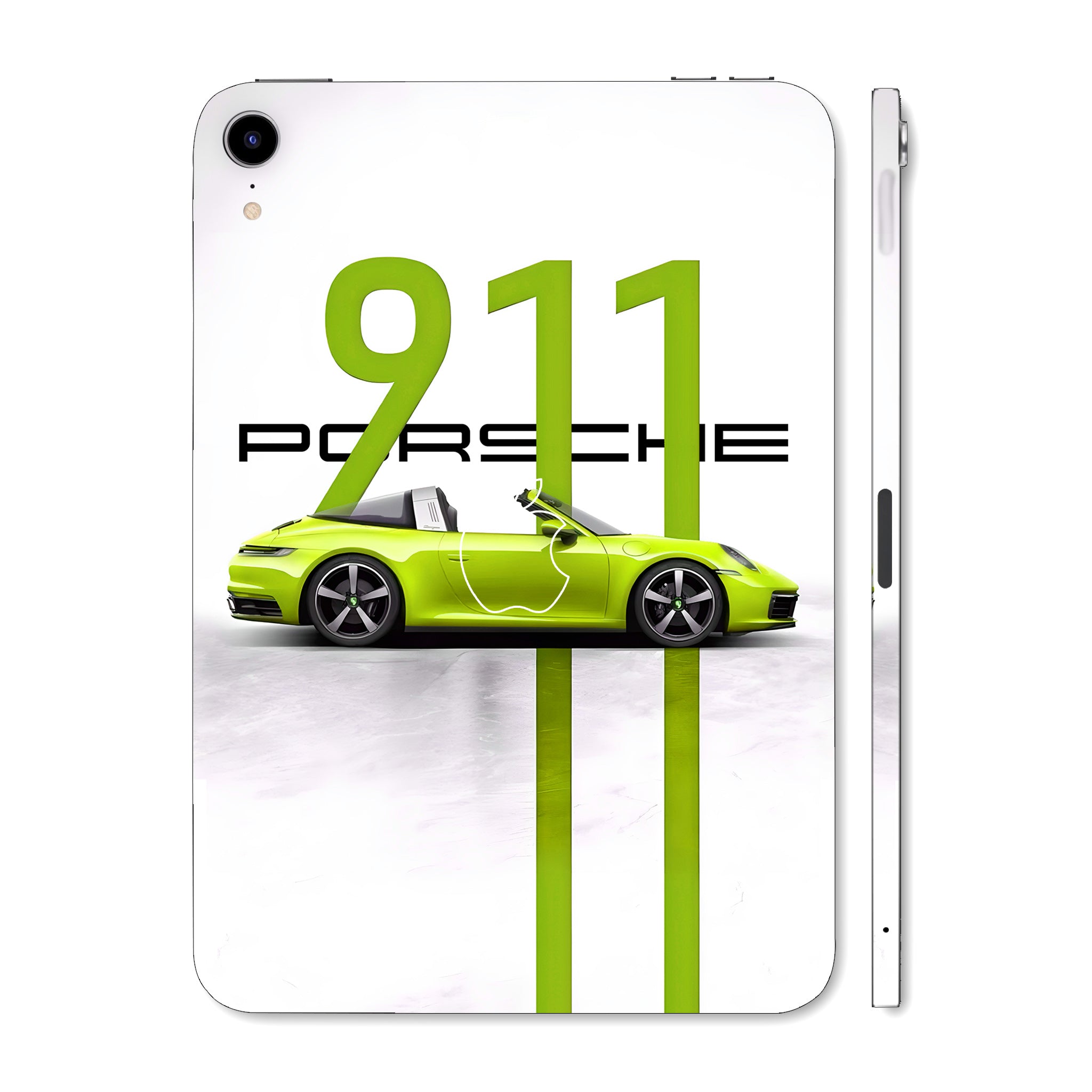 Apple iPad Mini 6th Gen 2021 Lime Porsche 911 Cars & Bikes Tablet Skins