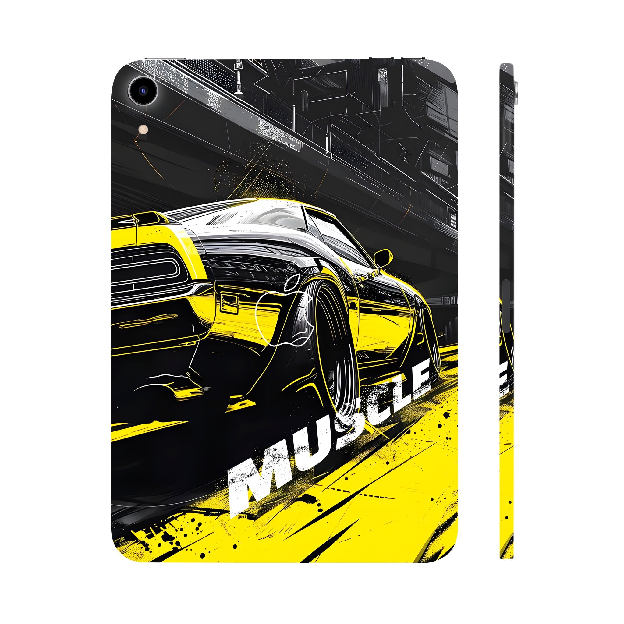 Apple iPad Mini 6th Gen 2021 Black Muscle Cars & Bikes Tablet Skins