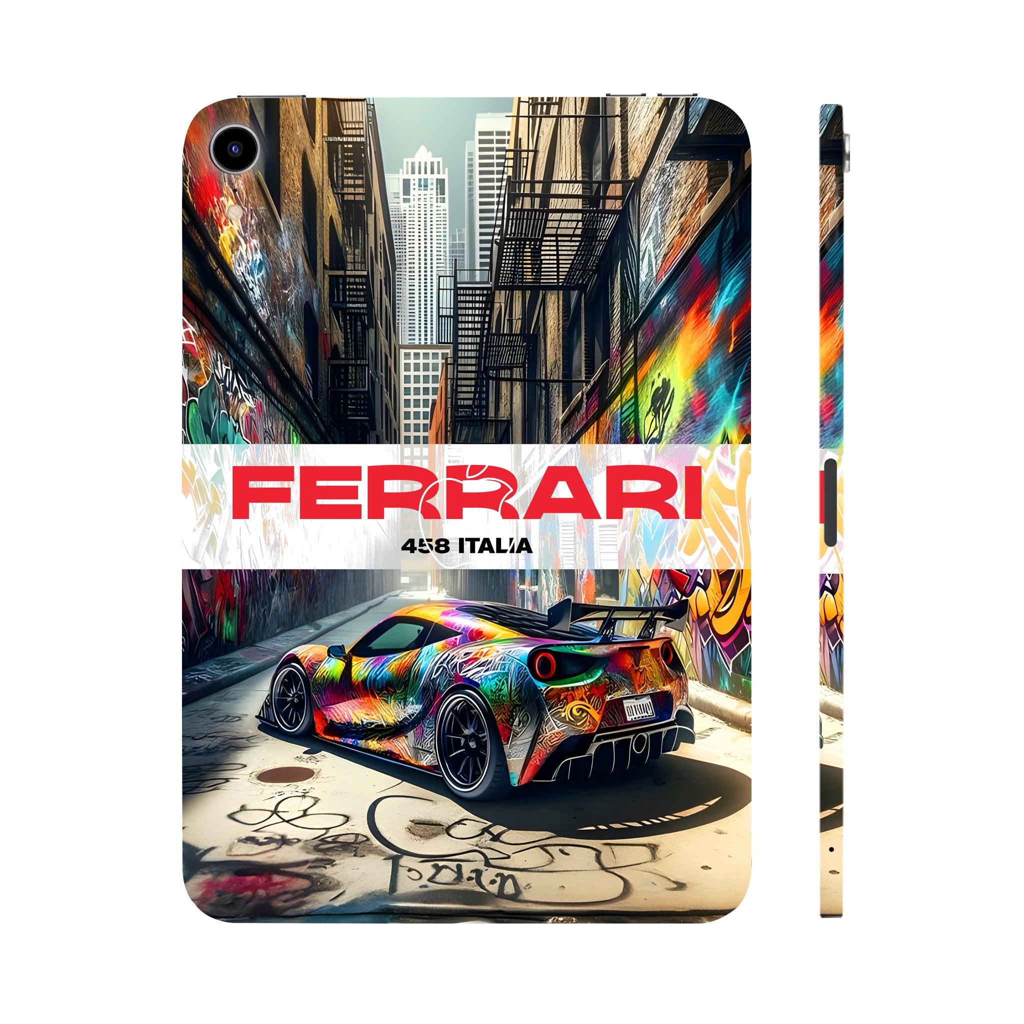 Apple iPad Mini 6th Gen 2021 Ferrari 458 Italia Cars & Bikes Tablet Skins