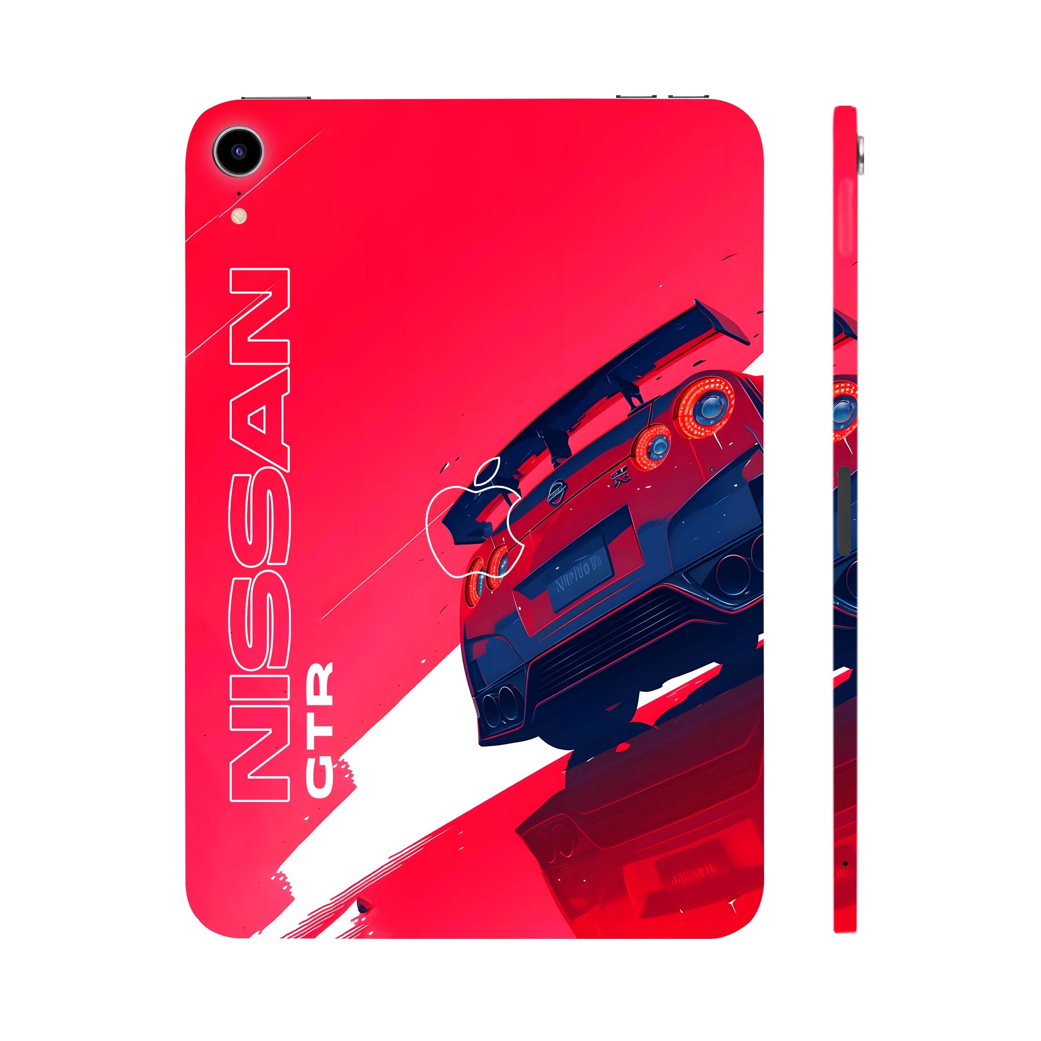 Apple iPad Mini 6th Gen 2021 Nissan GTR in Red Cars & Bikes Tablet Skins