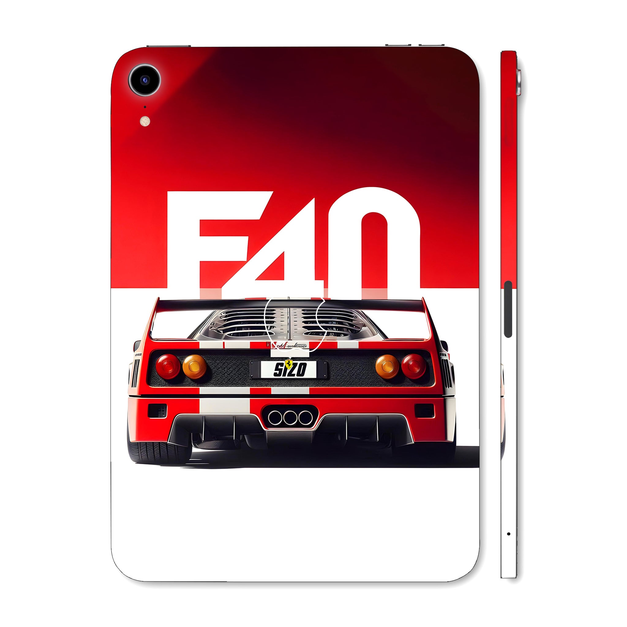 Apple iPad Mini 6th Gen 2021 Ferrari F40 Cars & Bikes Tablet Skins