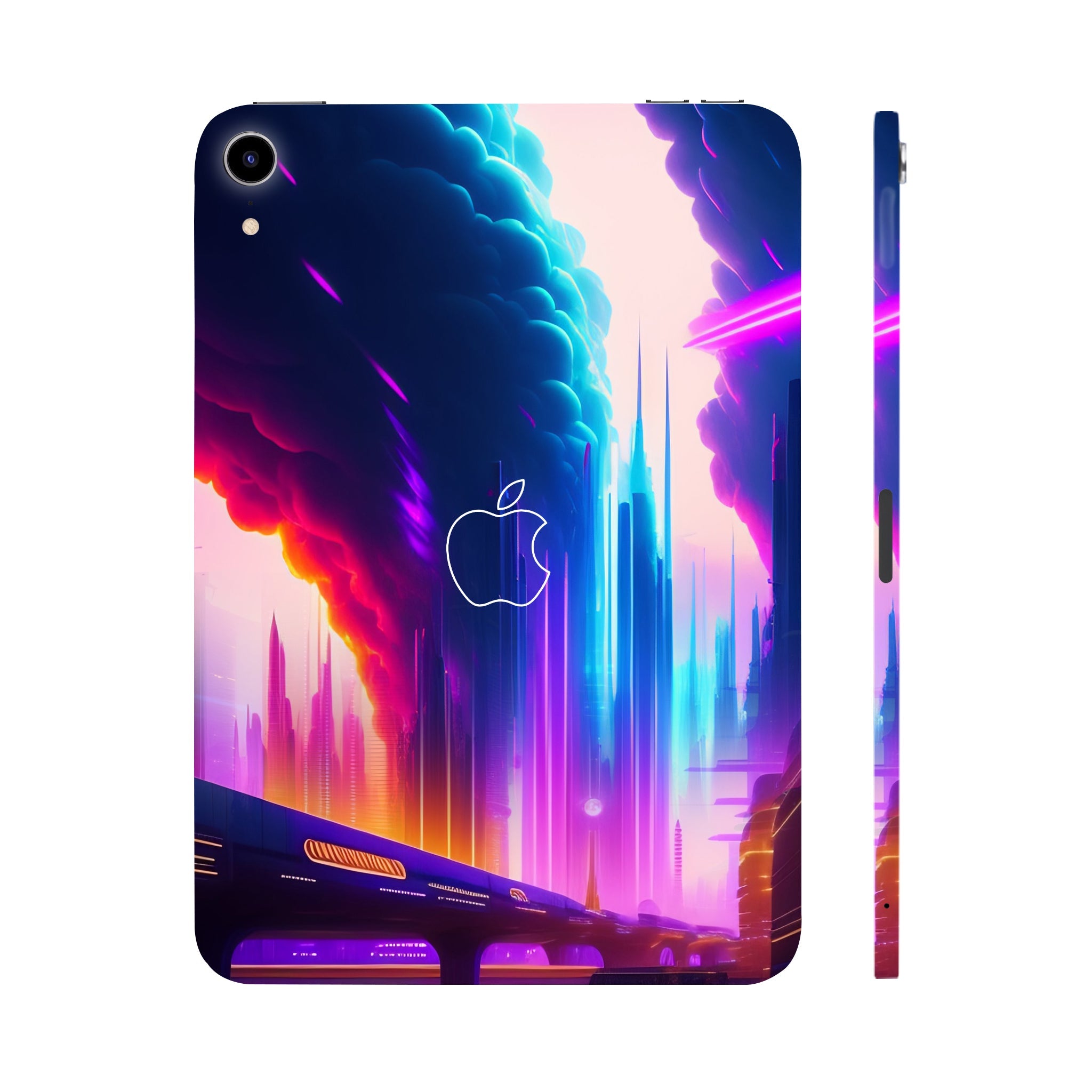 Apple iPad Mini 6th Gen 2021 Neon City Tablet Skins