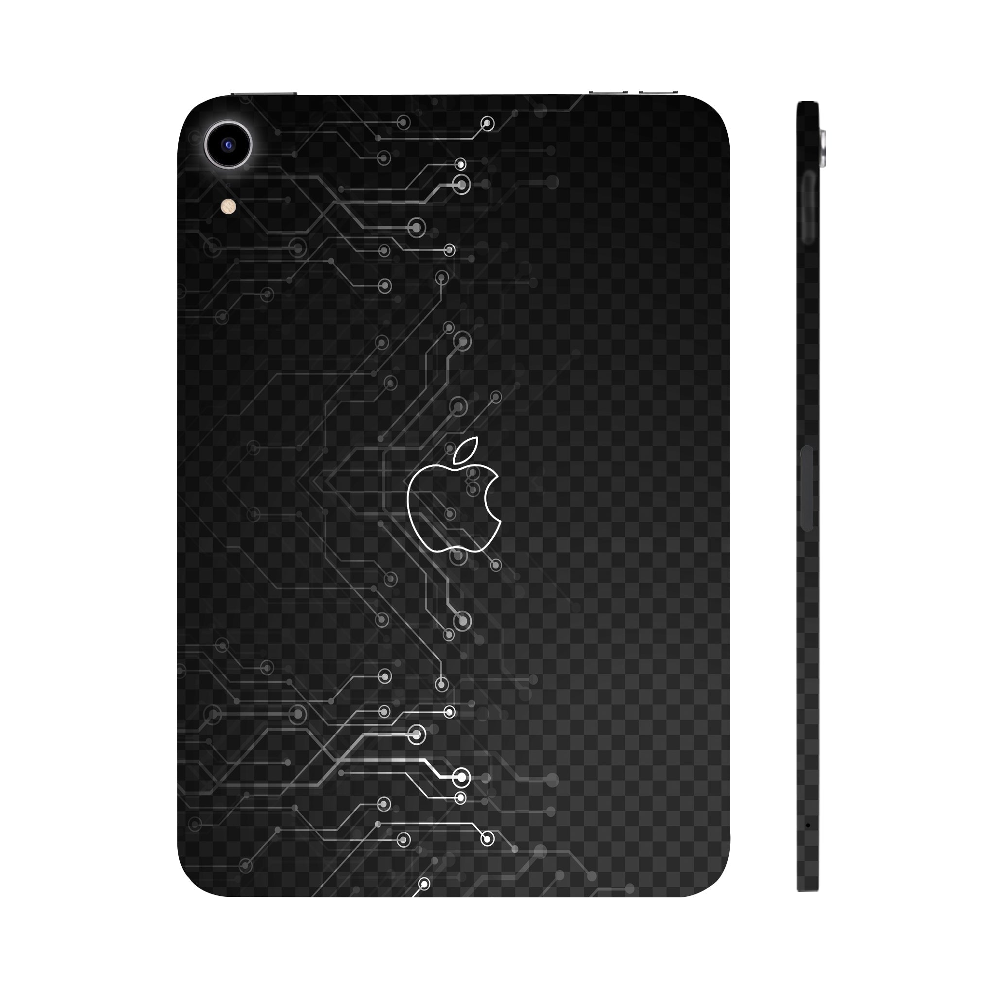Apple iPad Mini 6th Gen 2021 Black Digital Circuit Tablet Skins