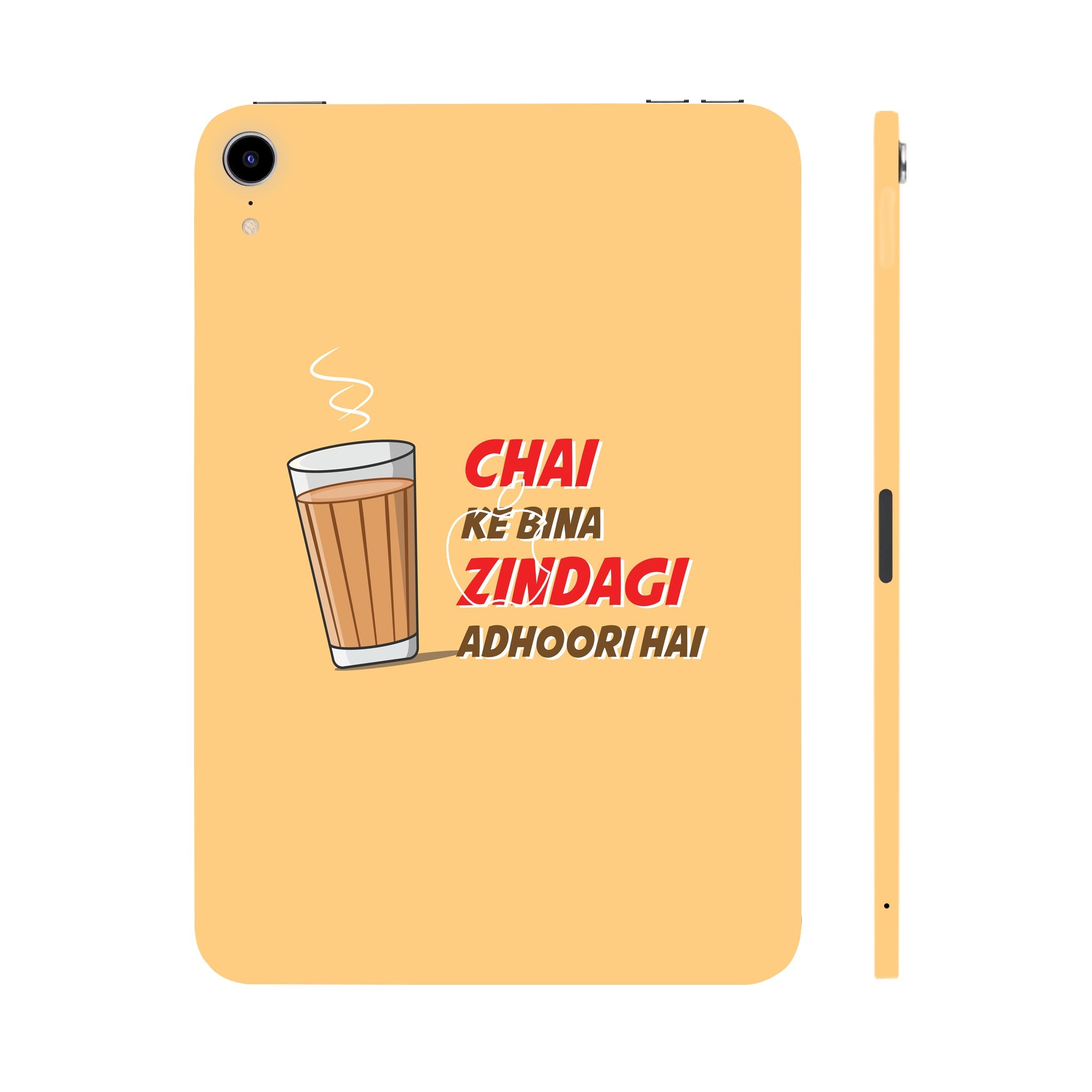 Apple iPad Mini 6th Gen 2021 Chai Ke Bina Zindagi Adhoori Hai Tablet Skins