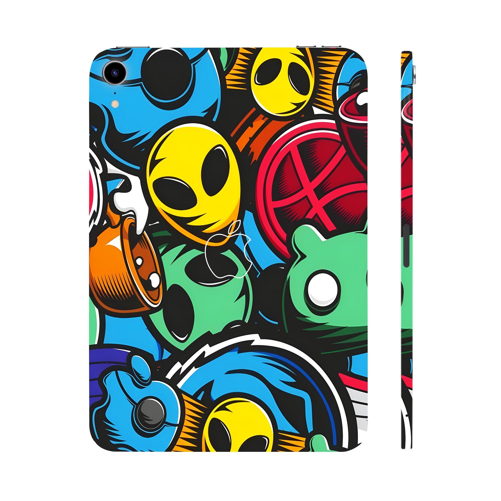 Apple iPad Mini 6th Gen 2021 Vibrant Chaos Tablet Skins