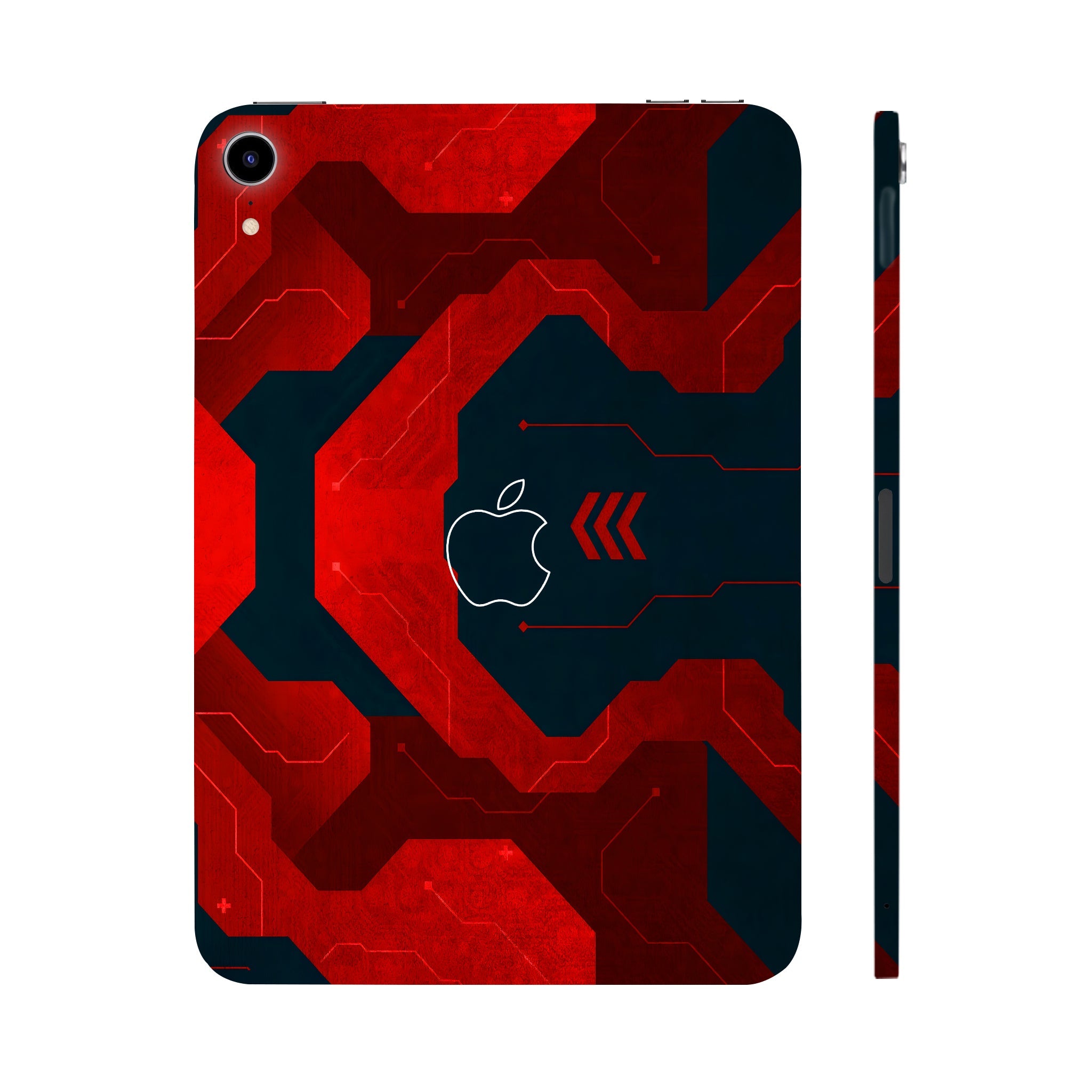 Apple iPad Mini 6th Gen 2021 Red Flow Tablet Skins