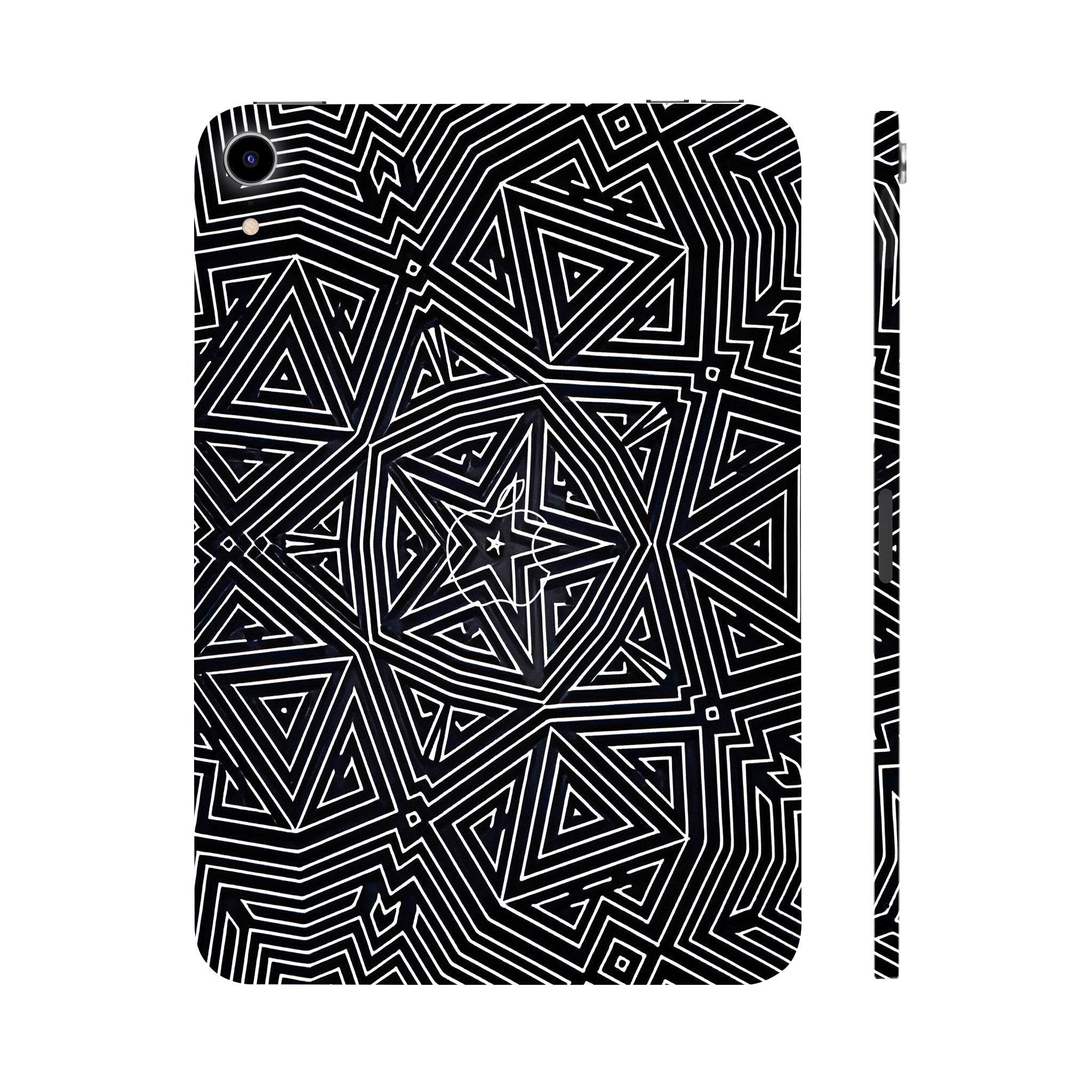 Apple iPad Mini 6th Gen 2021 Monochrome Maze Tablet Skins