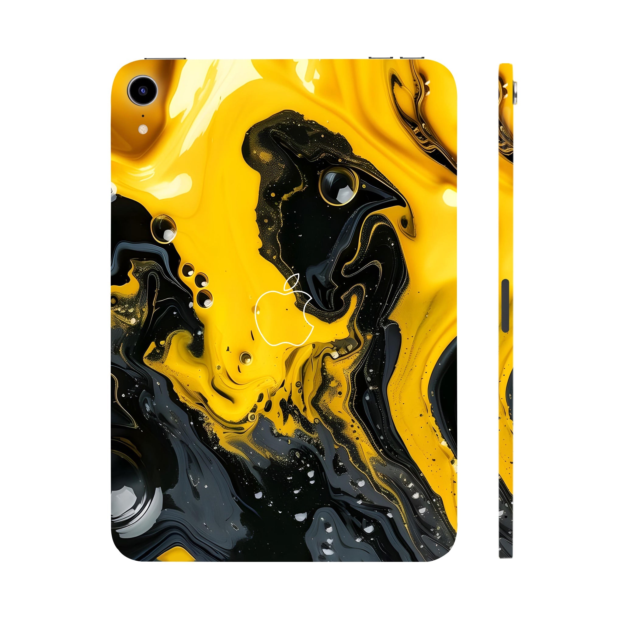 Apple iPad Mini 6th Gen 2021 Golden Liquid Tablet Skins