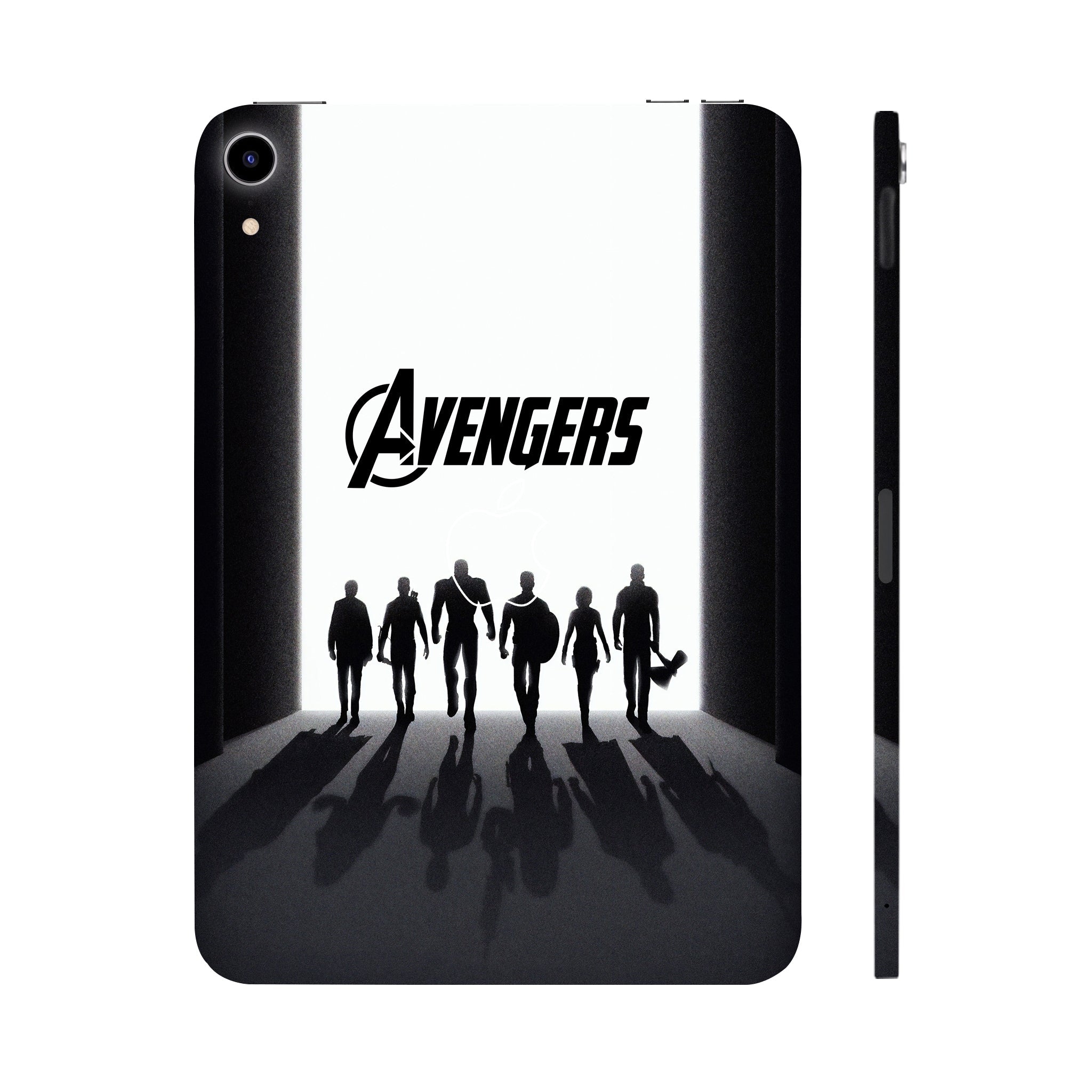 Apple iPad Mini 6th Gen 2021 Avengers in Black Movies Tablet Skins