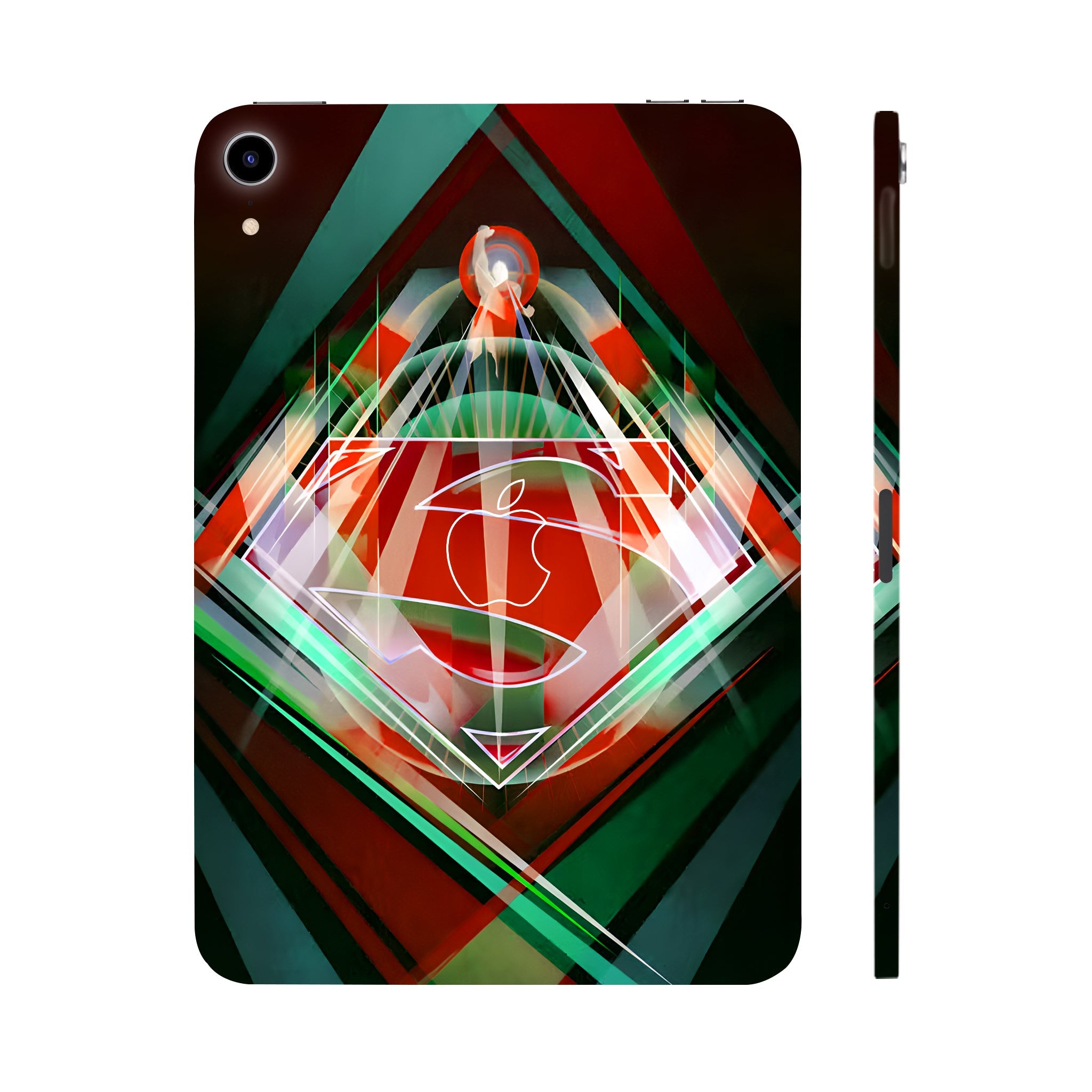 Apple iPad Mini 6th Gen 2021 Superman Logo In Radient Colors Movies Tablet Skins