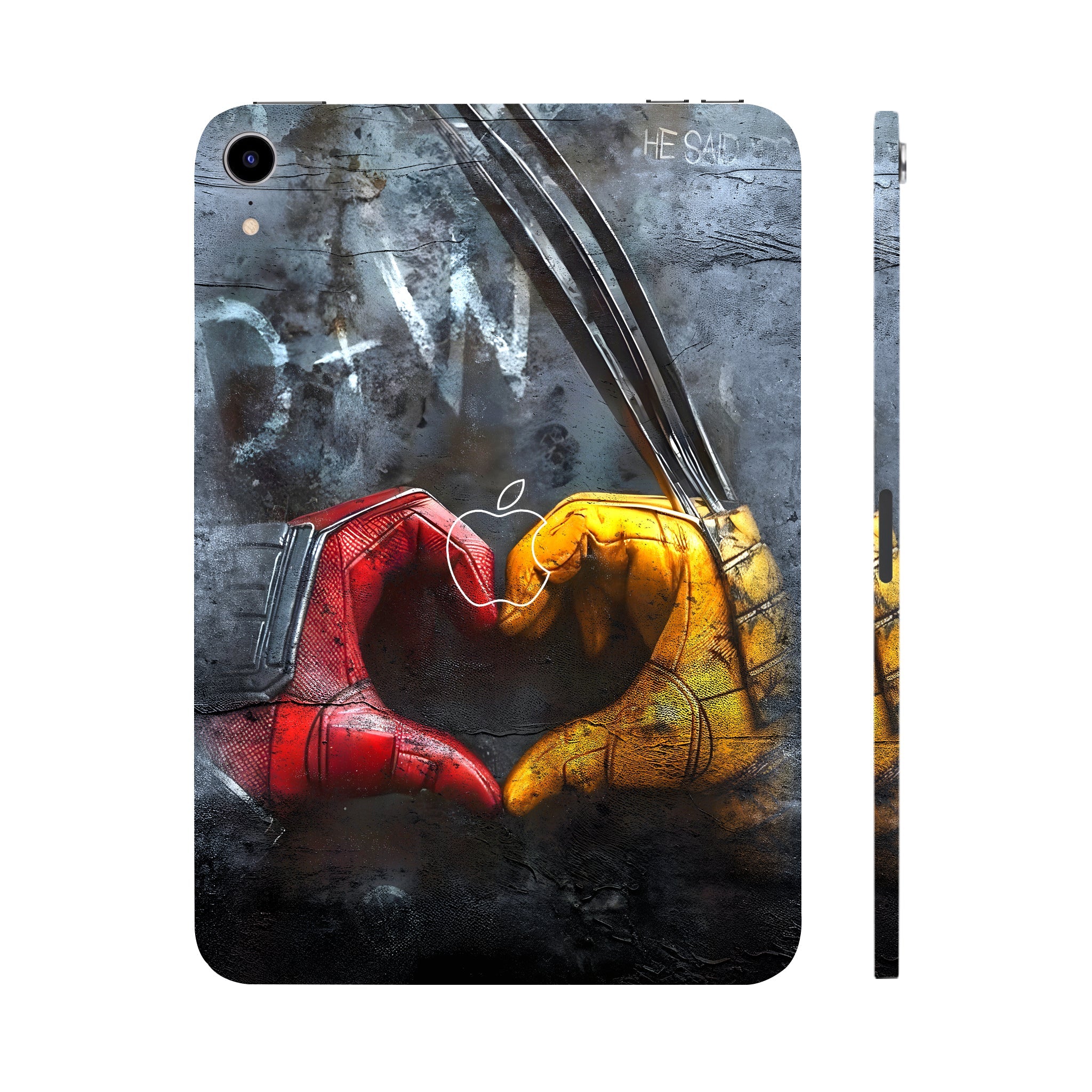 Apple iPad Mini 6th Gen 2021 Wolverine and Deadpool Movies Tablet Skins