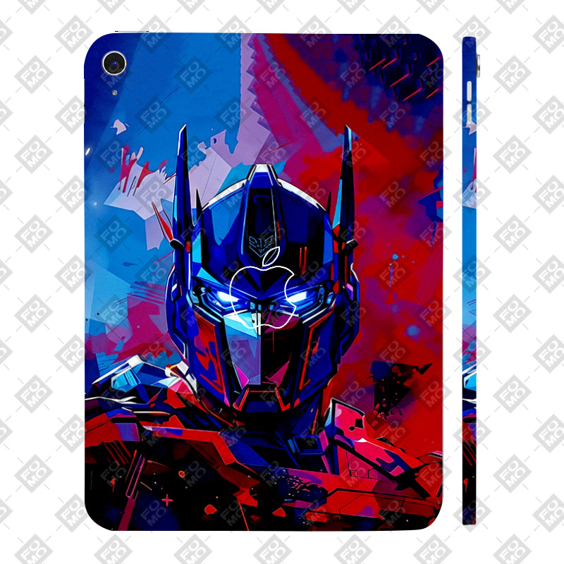 Apple iPad 10th Gen 2022 Optimus Prime Transformer Movies Tablet Skin