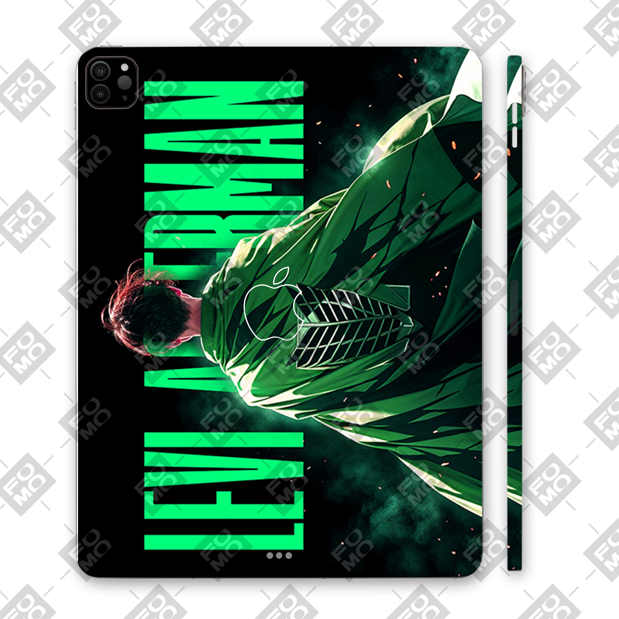 Apple iPad Pro 11 2020 Levi Wings of Freedom Anime Tablet Skins
