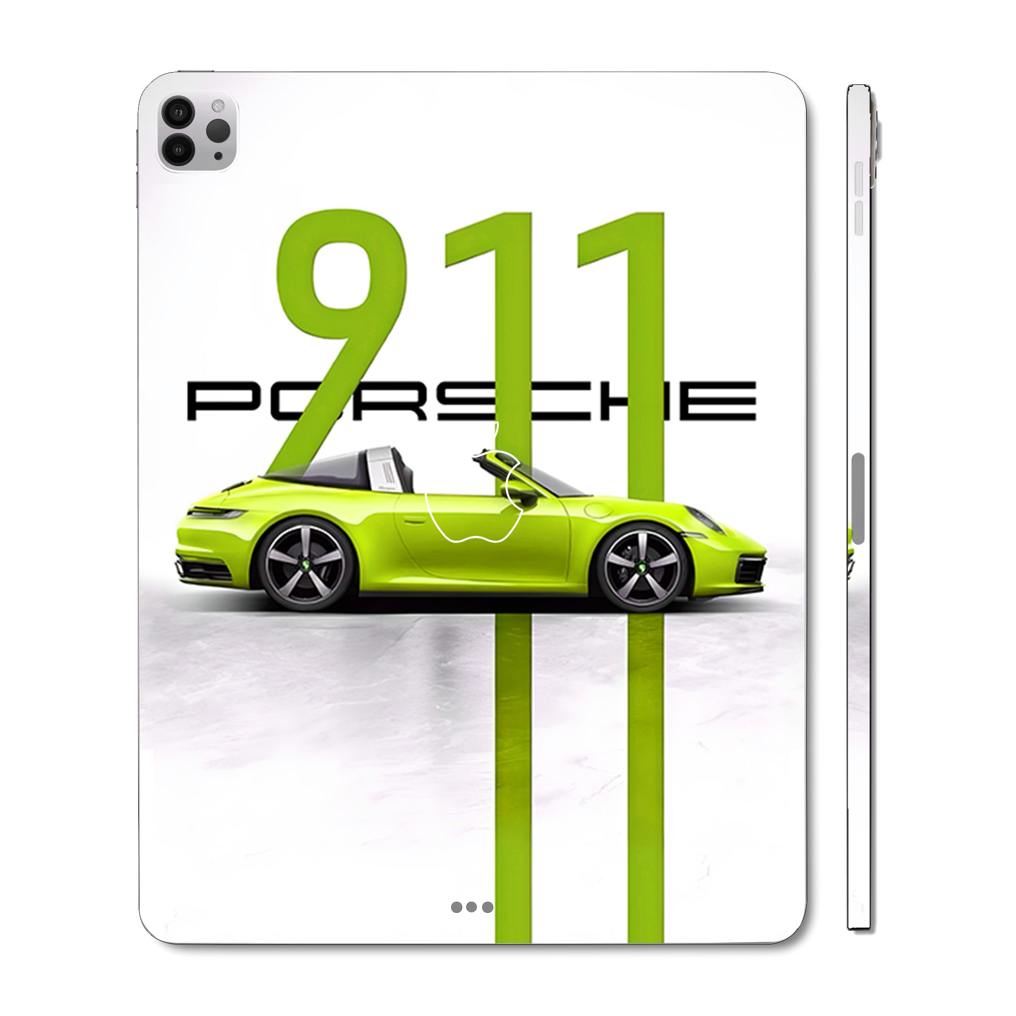 Apple iPad Pro 11 2020 Lime Porsche 911 Cars & Bikes Tablet Skins